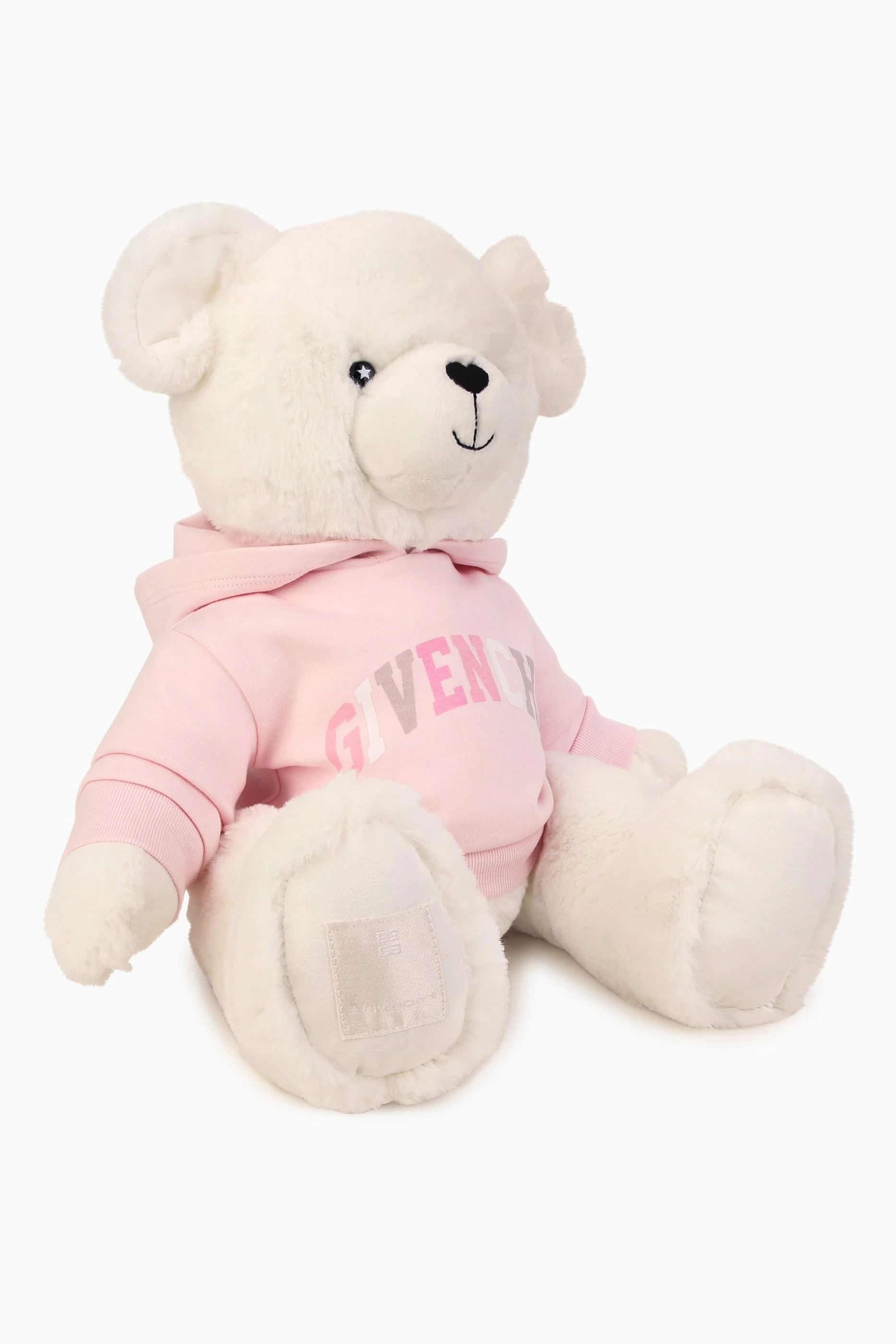 Buy Givenchy Pink Teddy Bear in a Logo Sweatshirt For Baby Girls Online Ounass Saudi