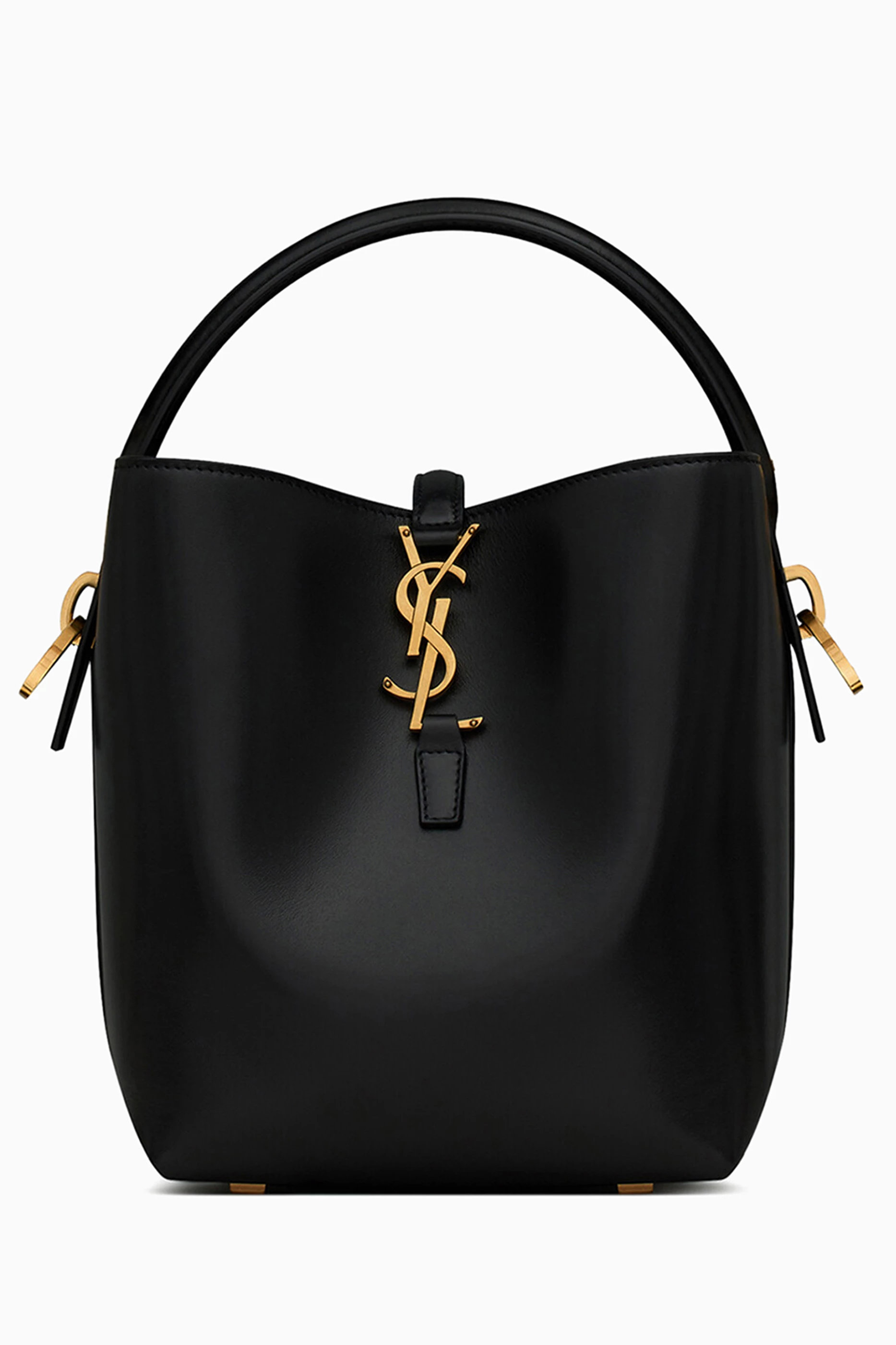 Buy SAINT LAURENT Black Small Le 37 Bucket Bag in Calfskin Leather For Women Online Ounass Saudi