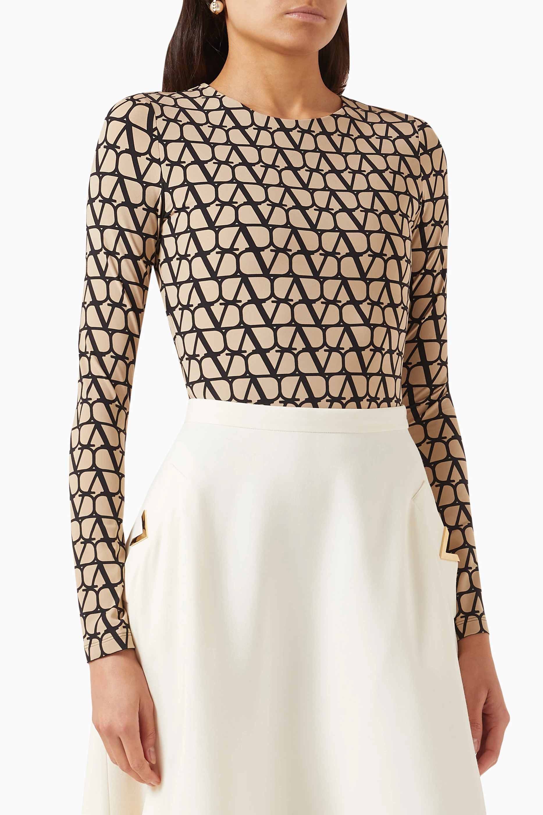 Buy Valentino Garavani Multicolour Valentino Toile