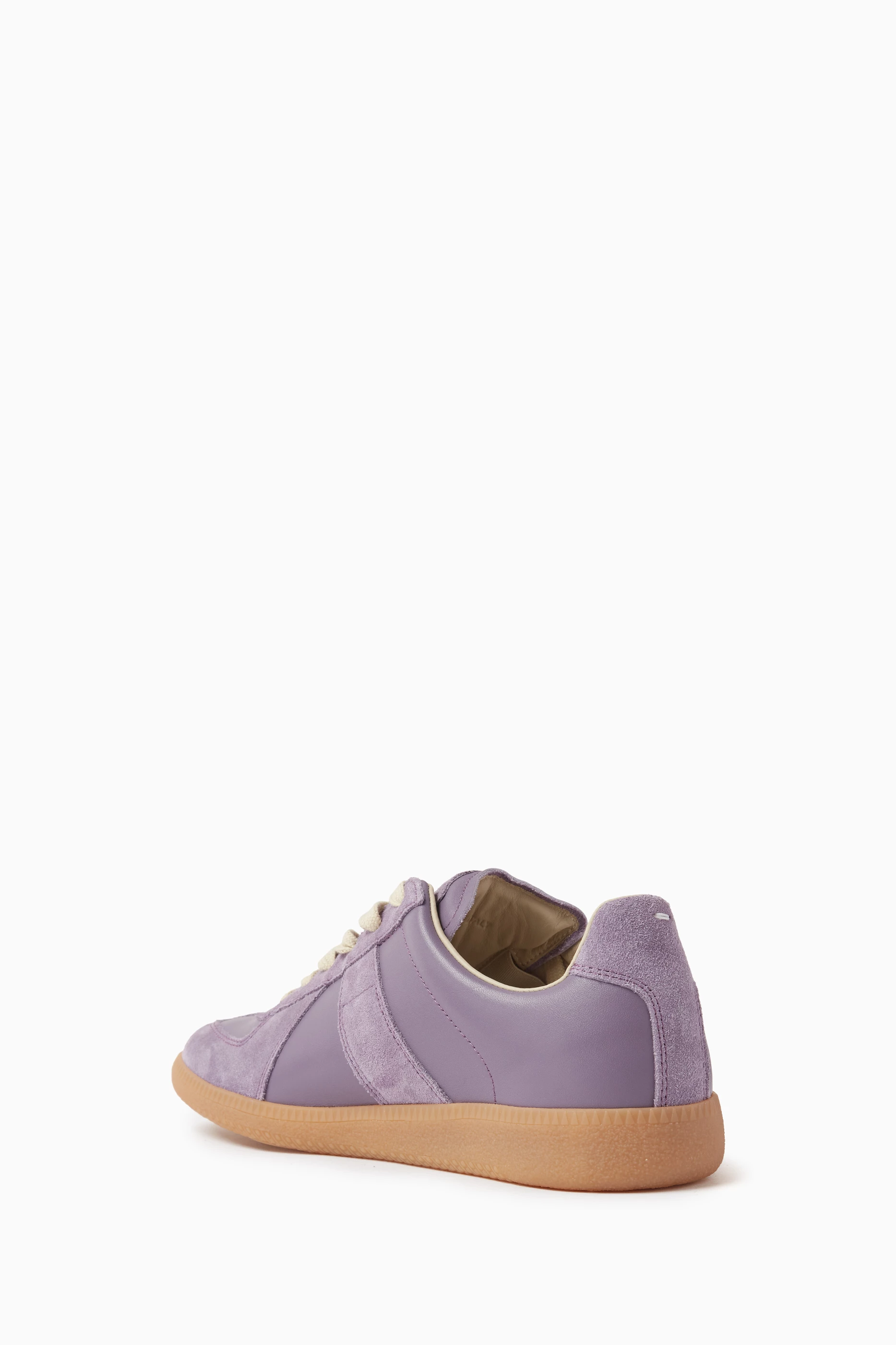 Purple maison margiela sneakers hot sale