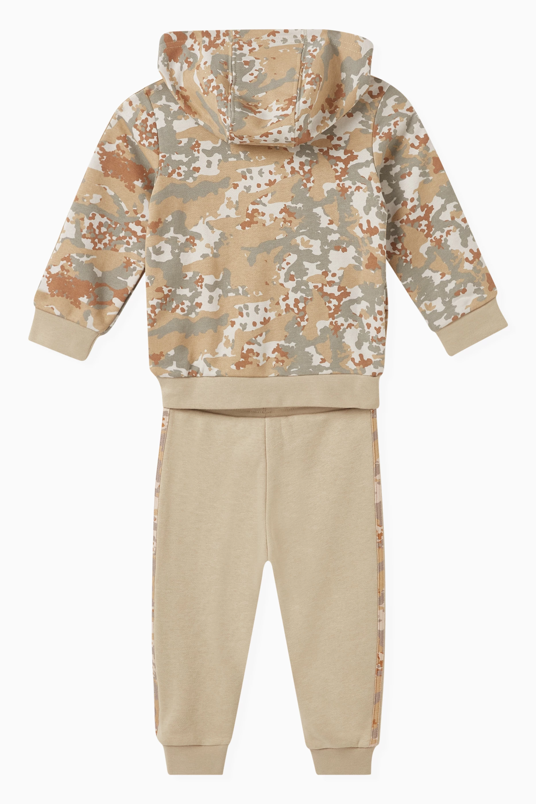 Buy adidas Neutral Camo Hoodie Sweatpants Set For Baby Boys Online Ounass Saudi