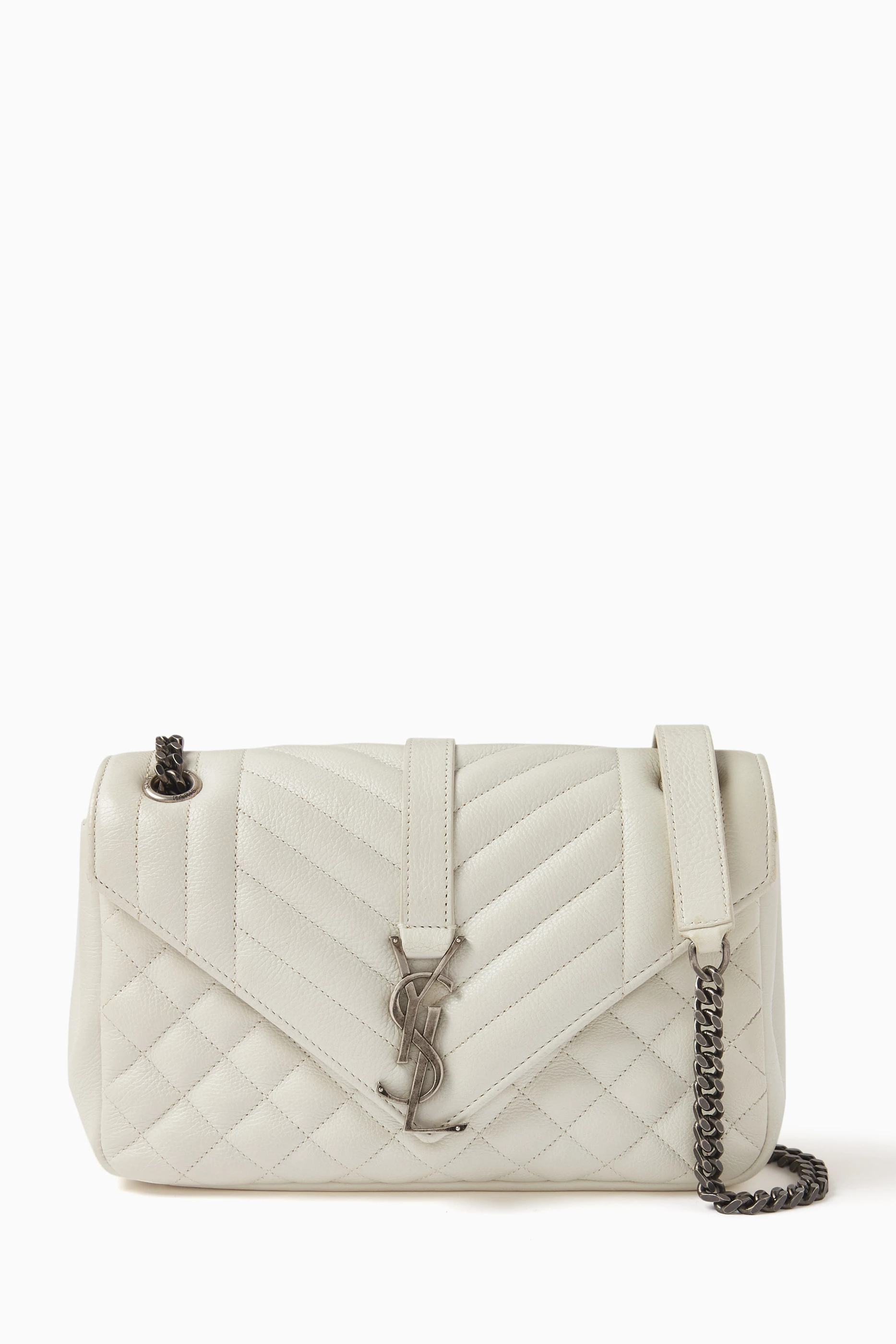 Ysl small white bag on sale
