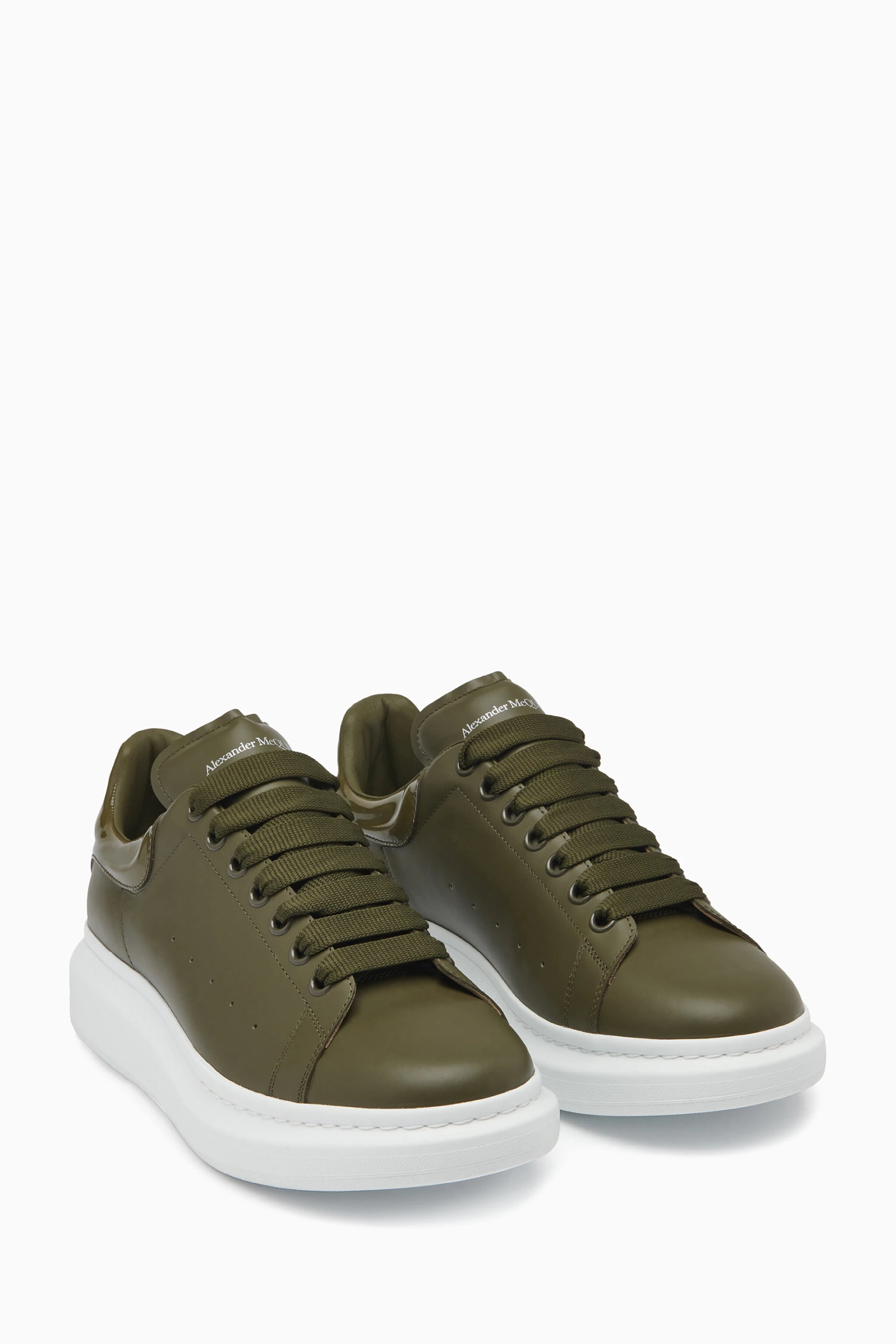 Alexander mcqueen shoes green sales