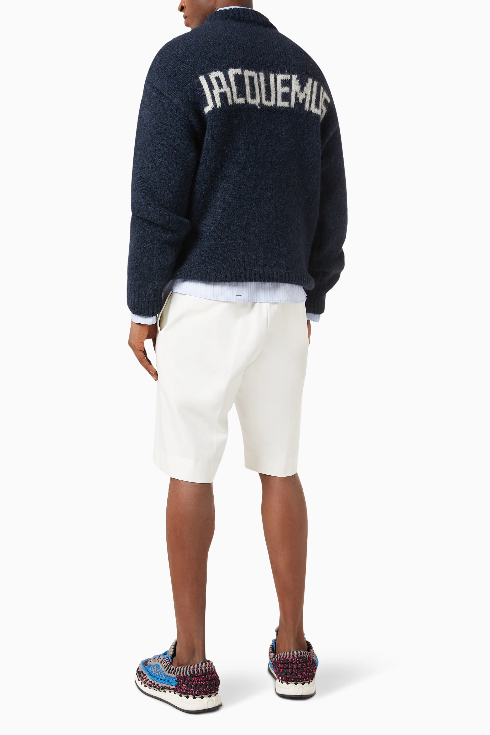 パーカー・フーディ JACQUEMUS Men Sweater 245JS2342341 392 BLUE The Jacquemus sweatshirt by JACQUEMUS | Official website