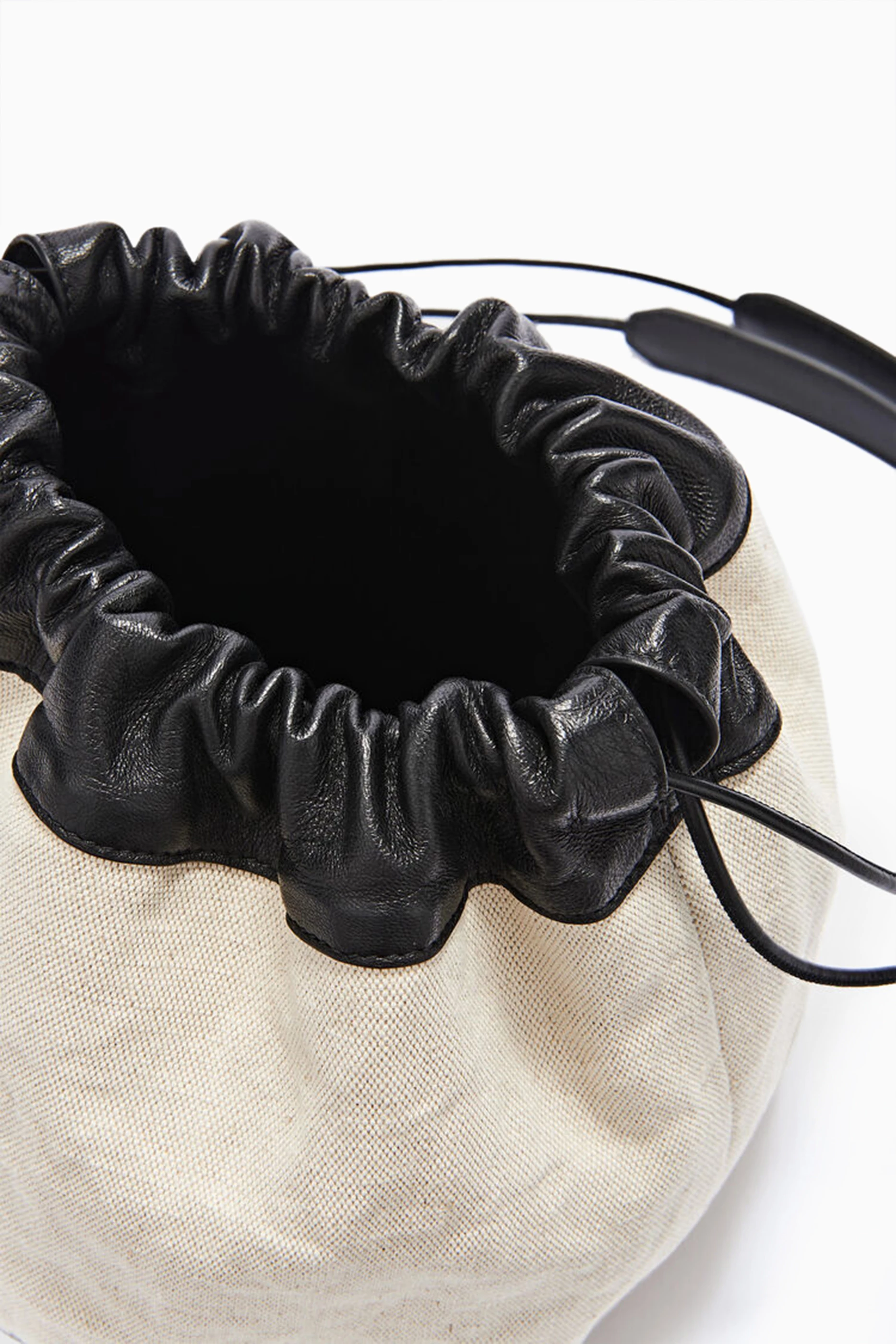Buy Jil Sander Neutral Dumpling Drawstring Crossbody in