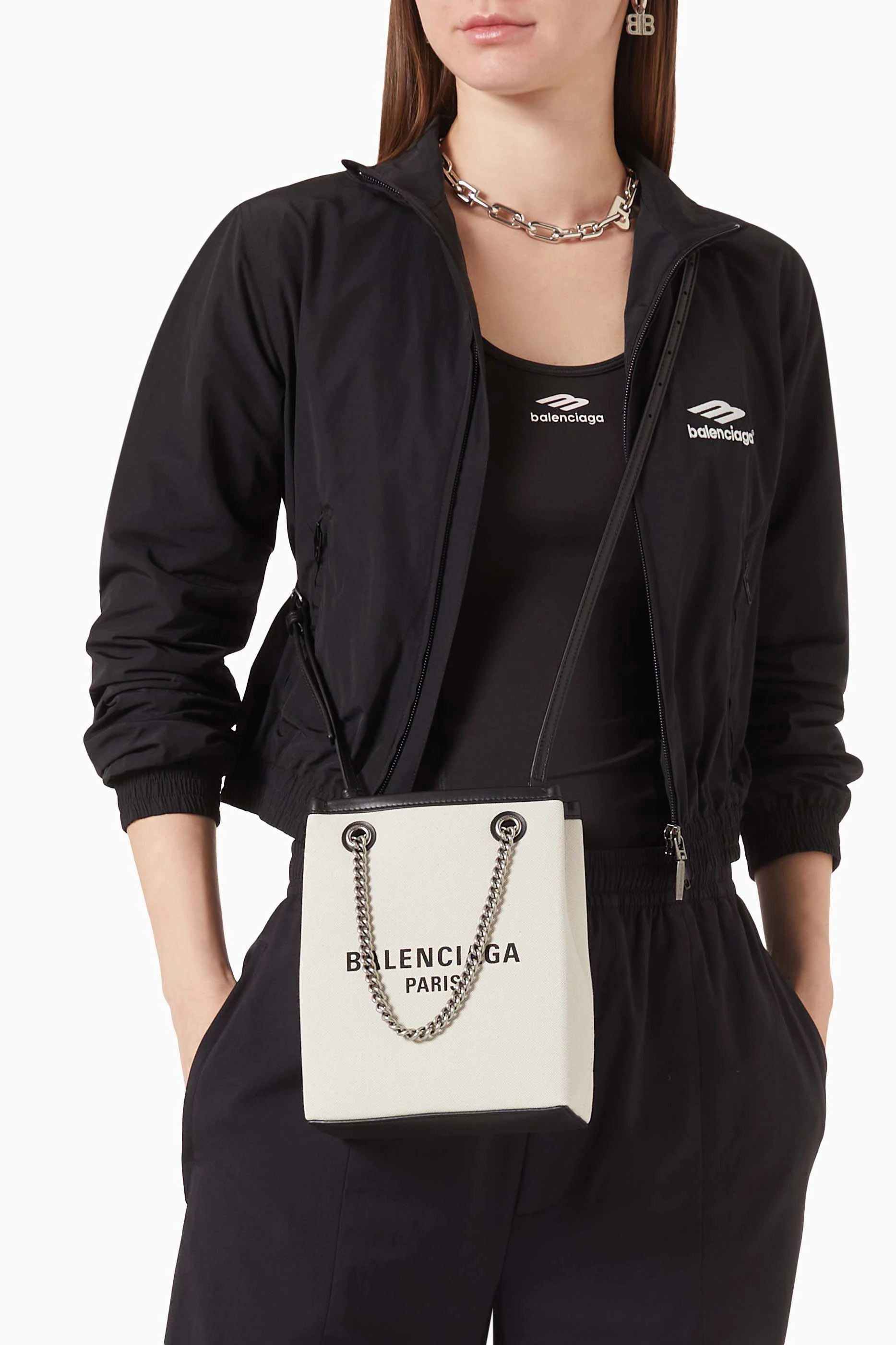 Balenciaga phone pouch best sale