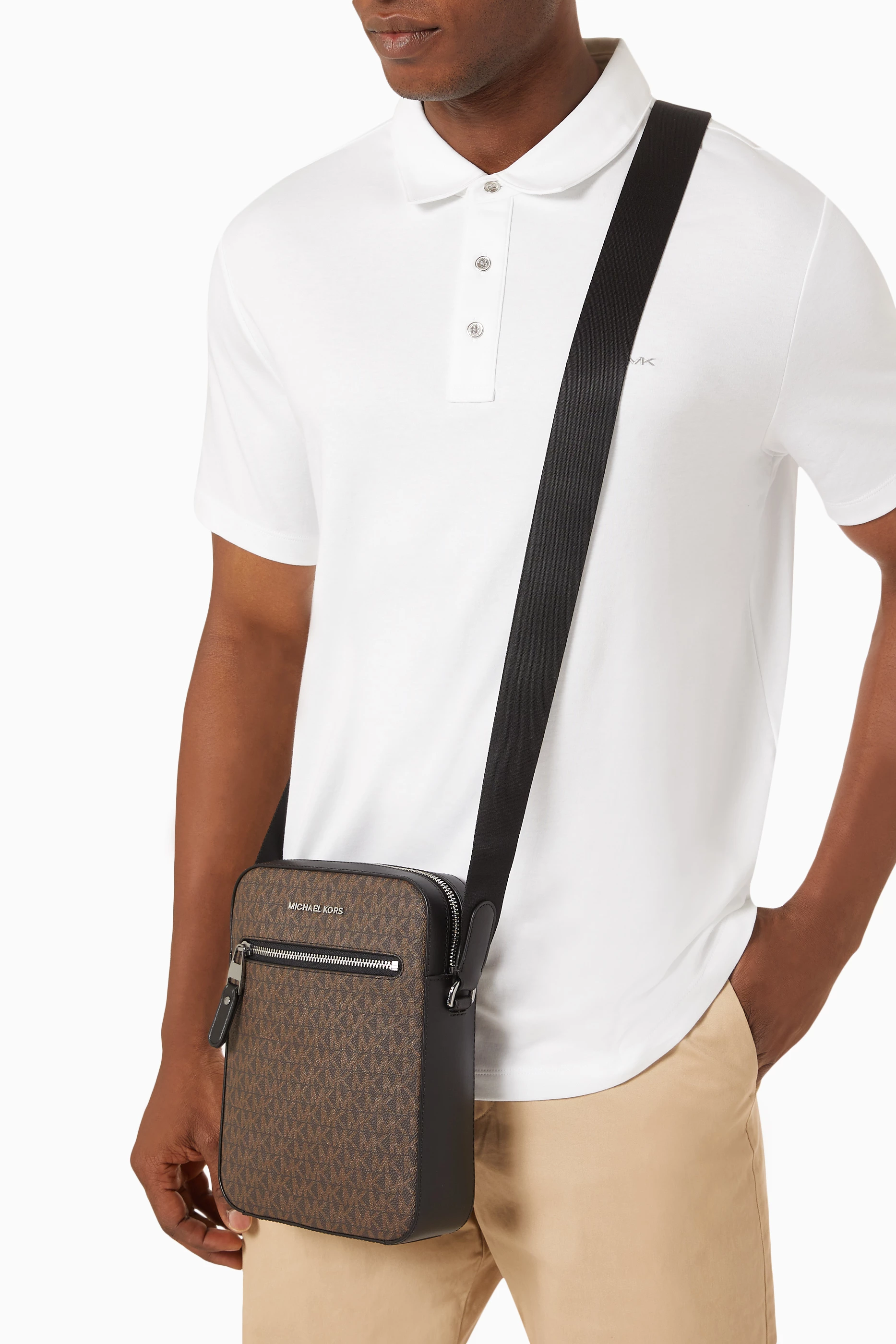 Michael kors flight bag mens clearance