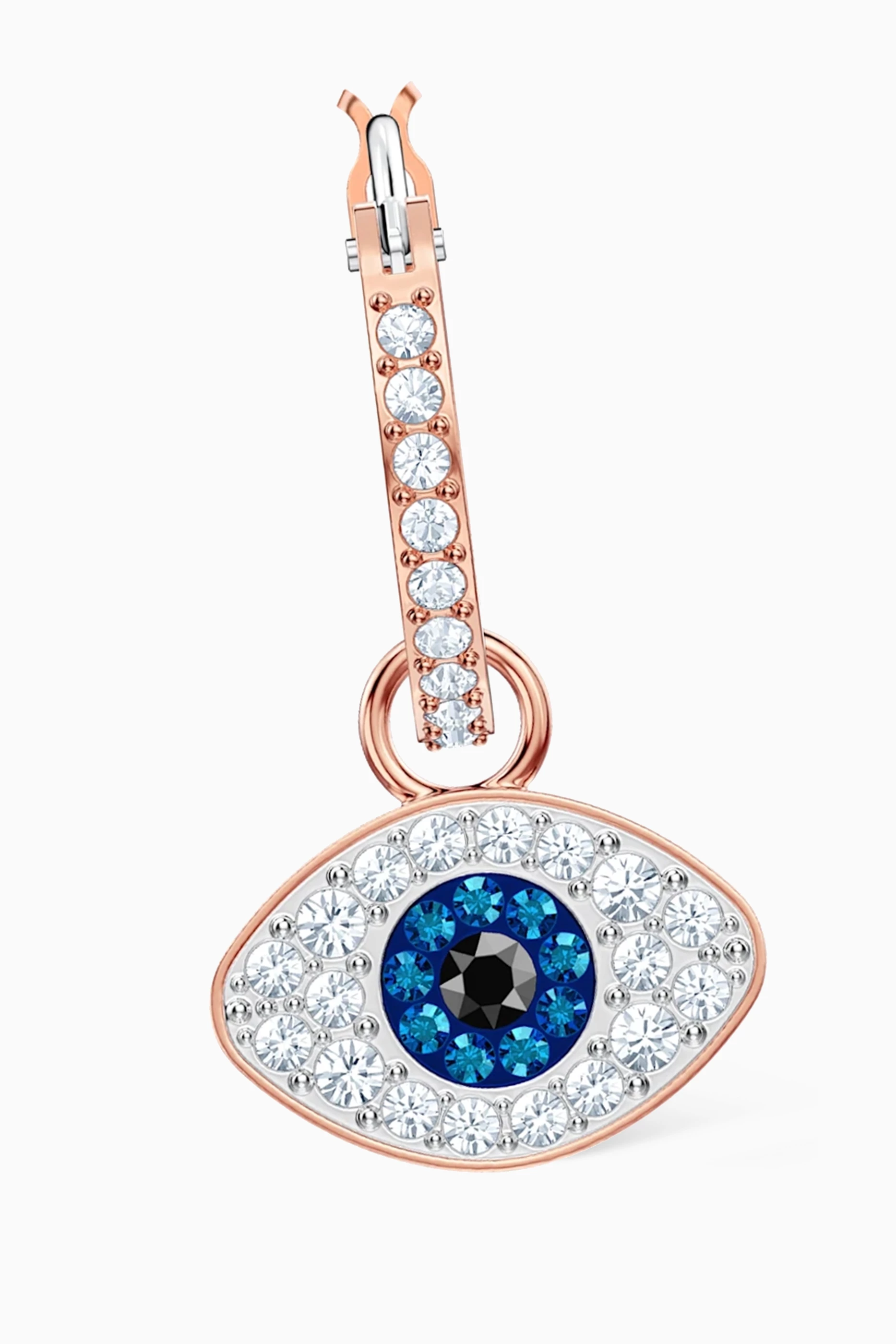 Swarovski duo evil eye earrings shop