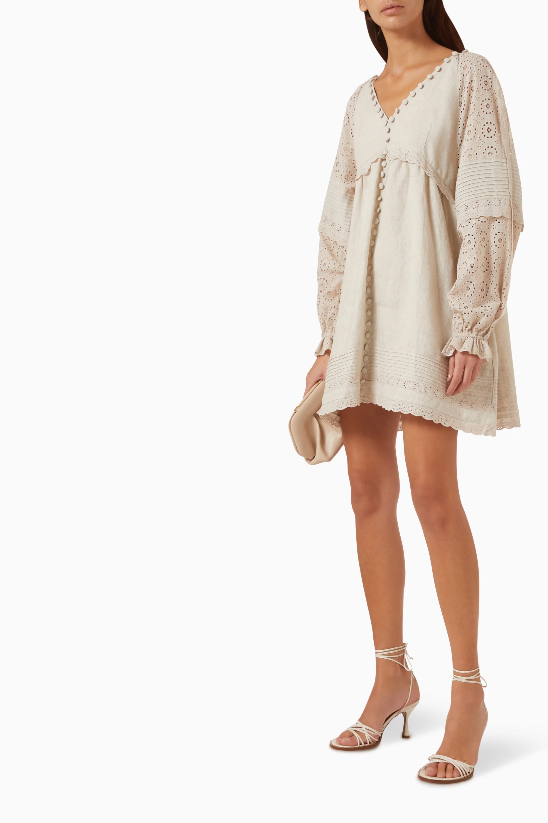 chinese dress ladies Aston Silk Linen Mini Dress – Harvest Moon Home