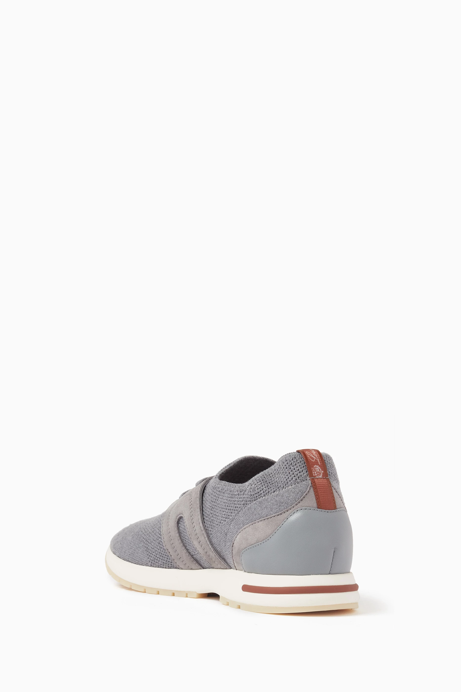 Buy Loro Piana Grey 360 LP Lady Flexy Walk Sneakers in Wish