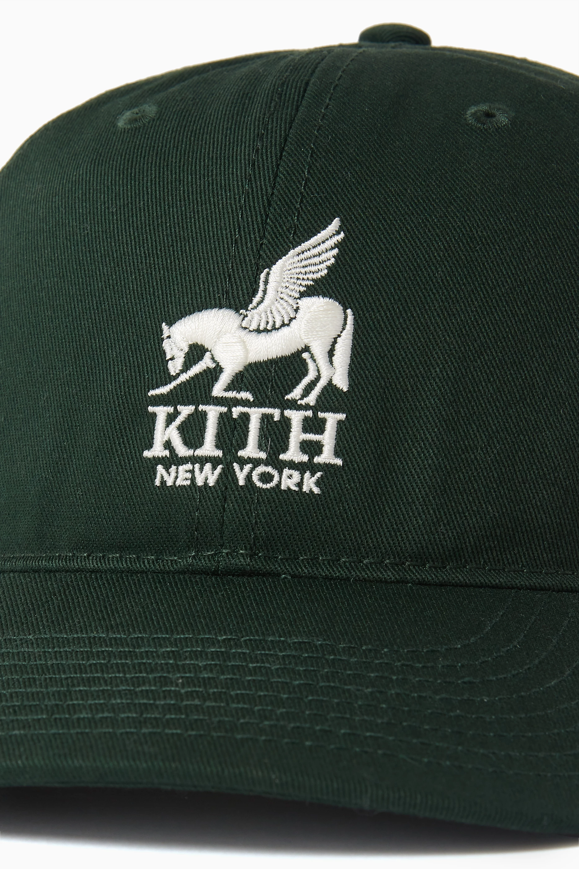 Buy Kith Green Pegasus Logo Dad Cap in Cotton Twill For Men Online Ounass Saudi
