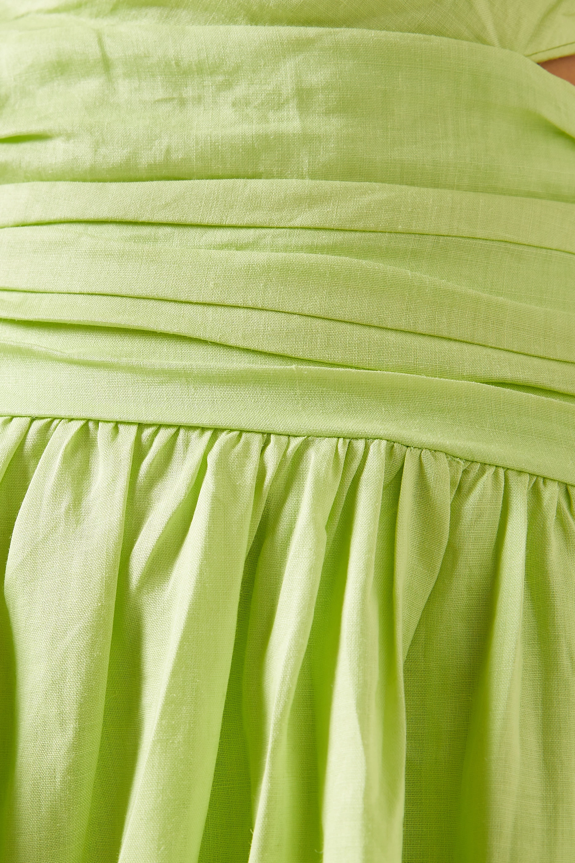 Buy Keepsake The Label Green Amalfi Midi Dress in Linen For Women Online |  Ounass Saudi