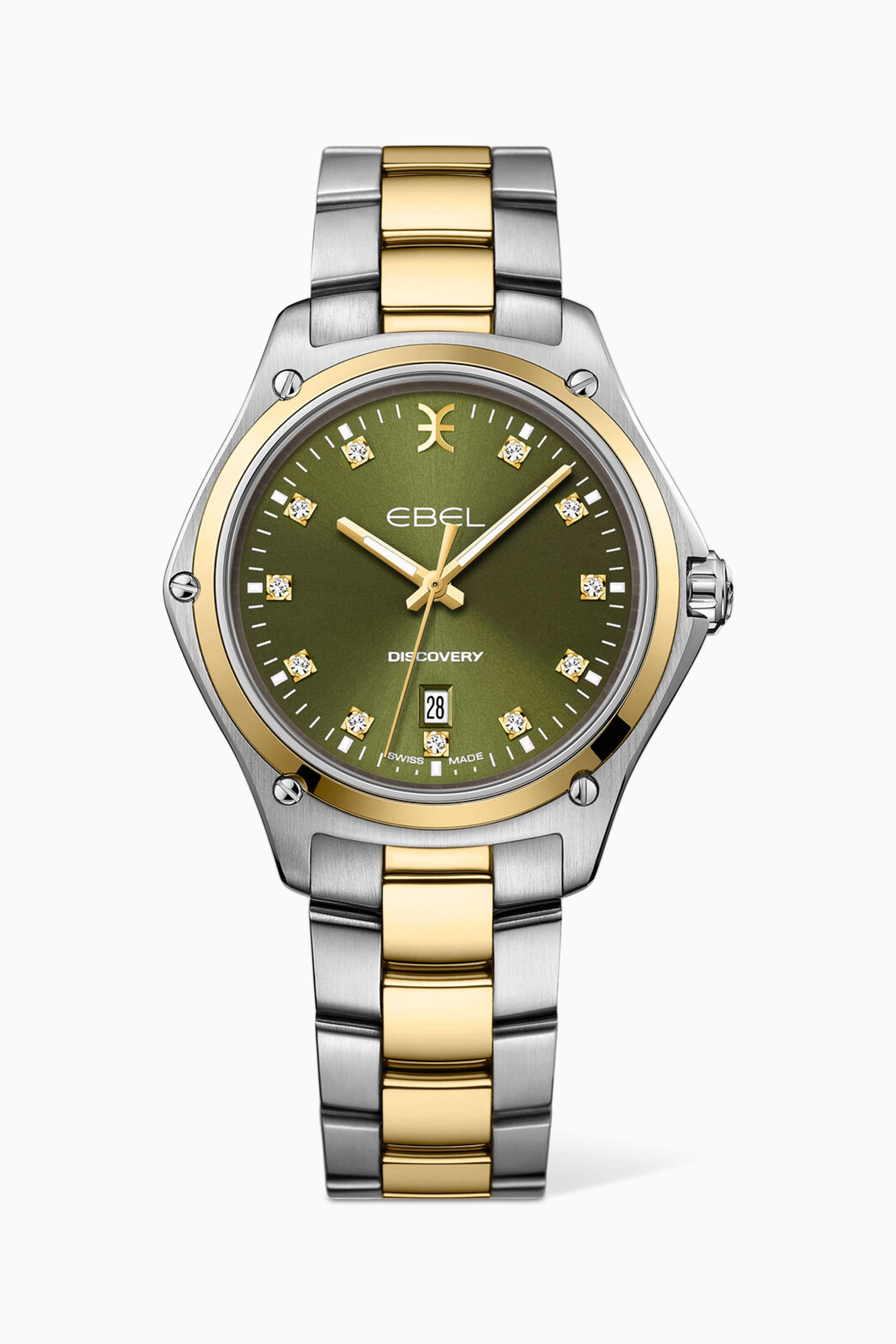 Buy Ebel Silver Discovery Lady Quartz Watch, 33mm For Women  display picture 2
