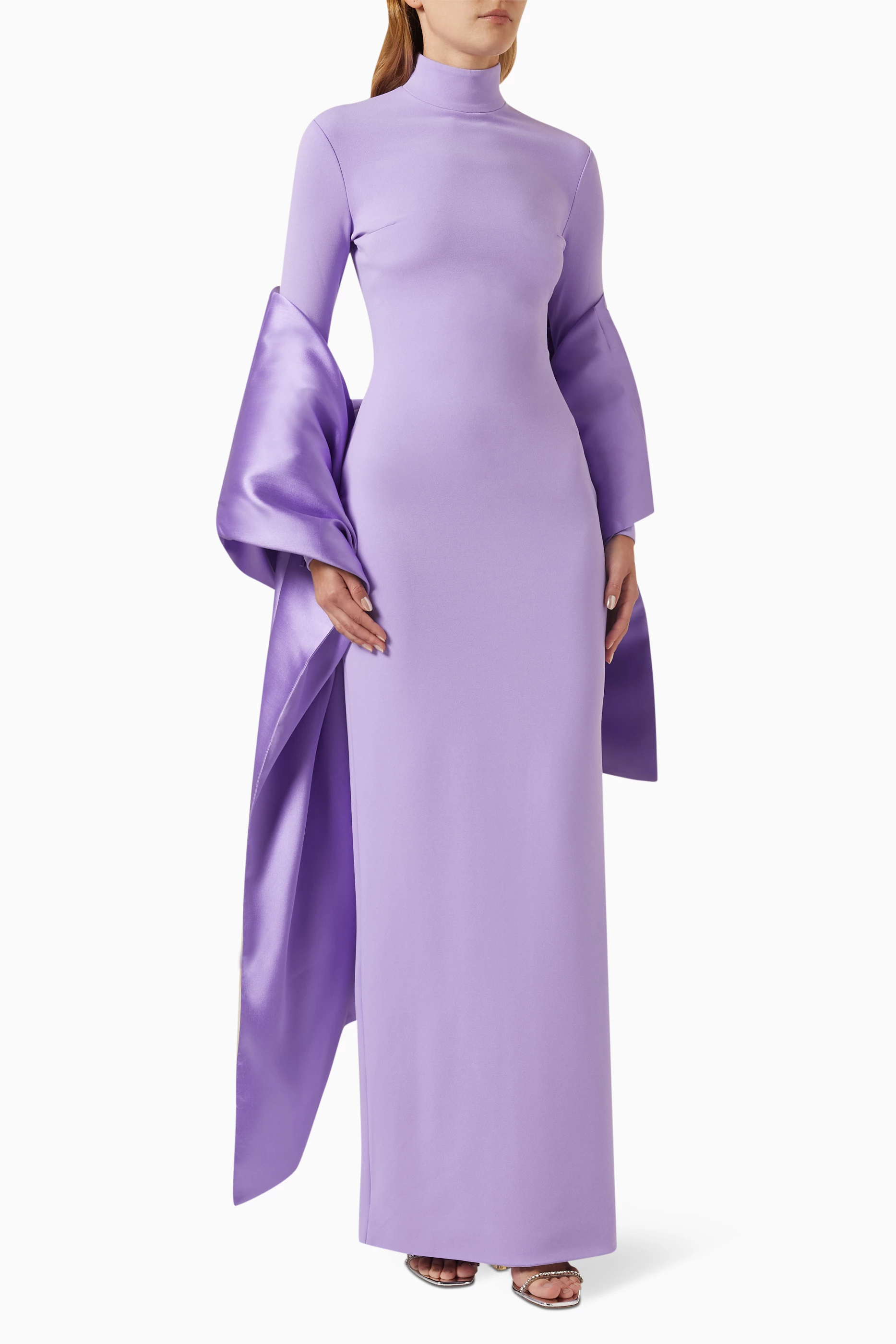【Solace London】Lyana ドレス Solace London The Lyana Maxi Dress | Black | FARFETCH