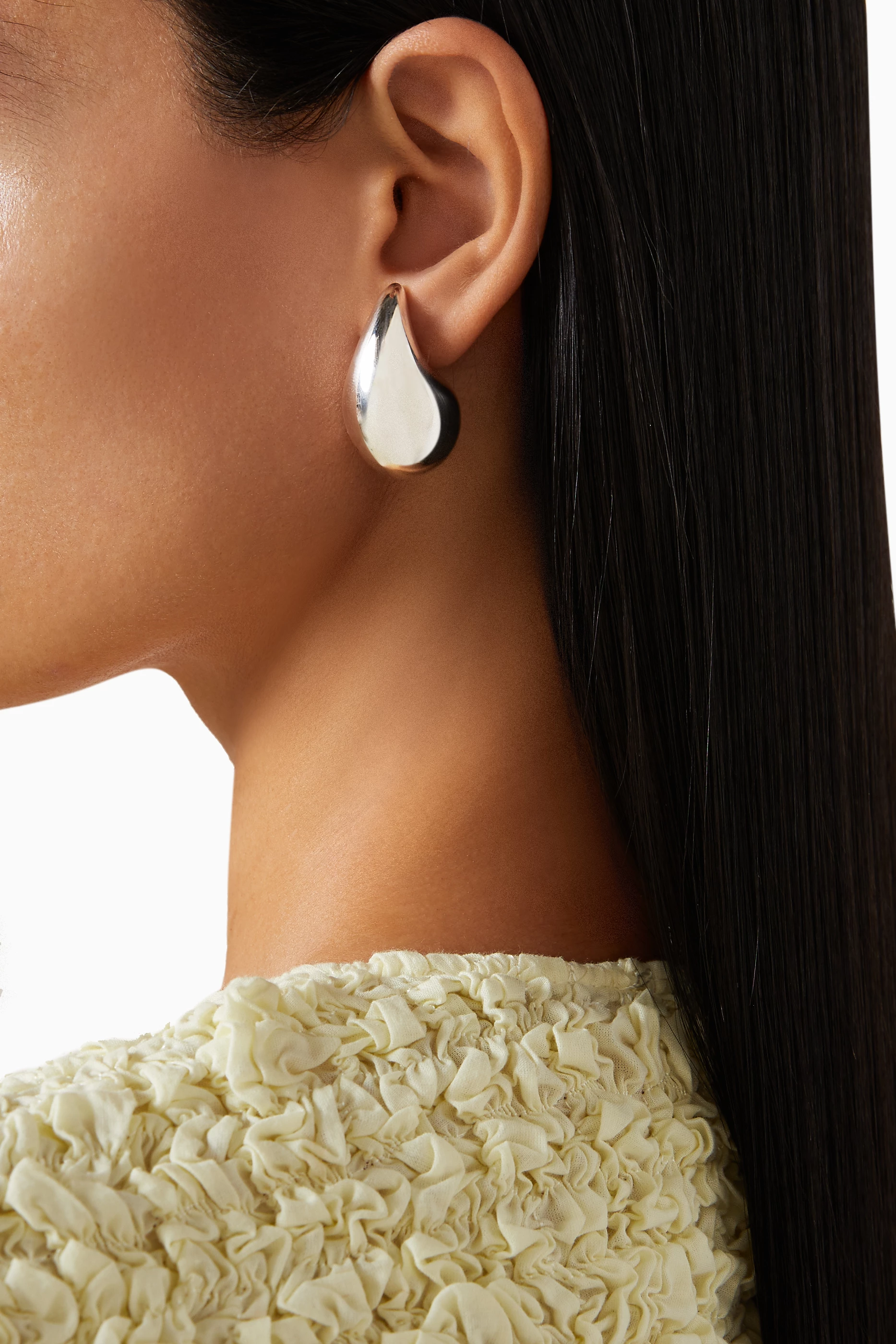 Small drop earrings silver hotsell