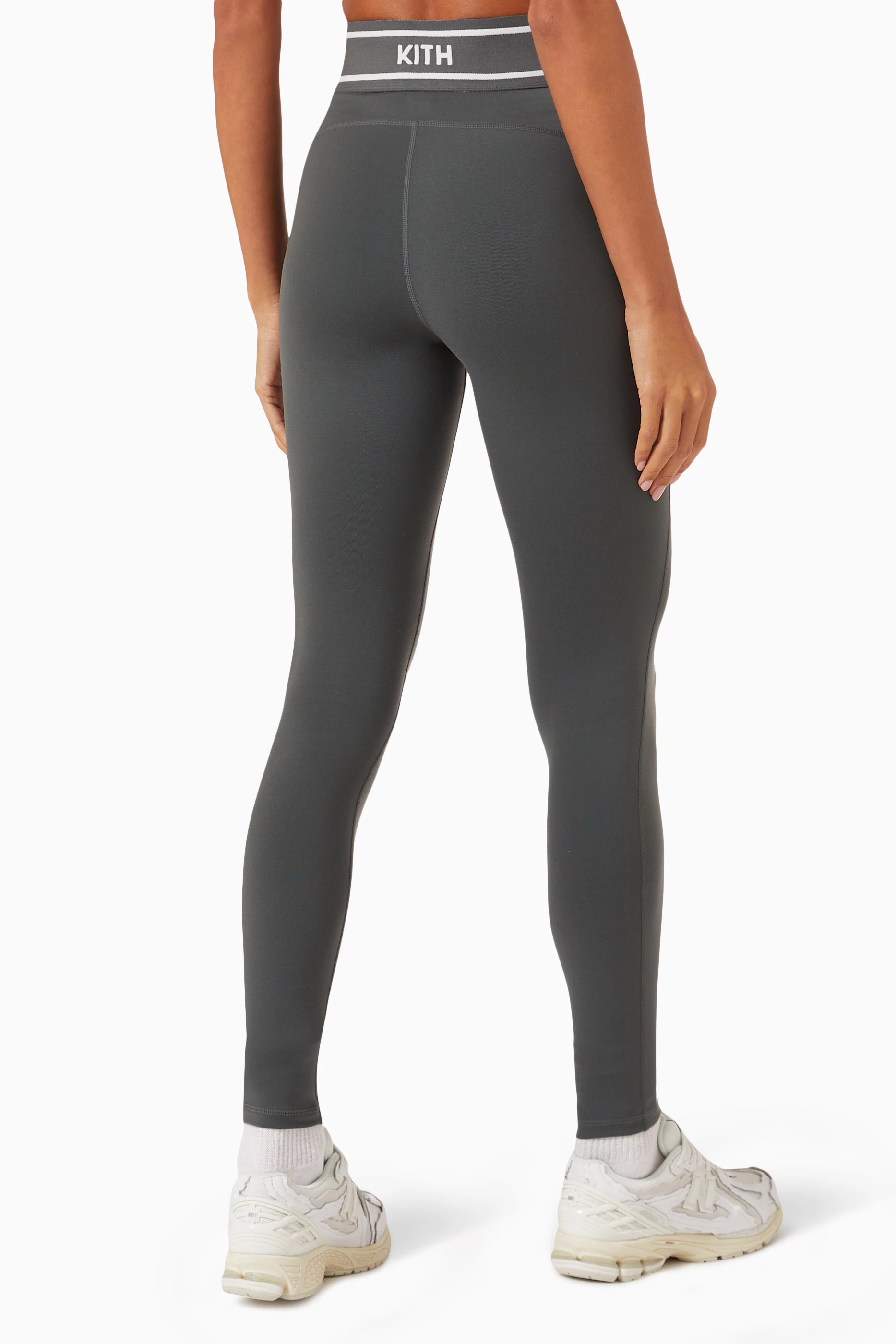 Buy Kith Grey Avery Leggings in Jersey For Women Online Ounass Saudi