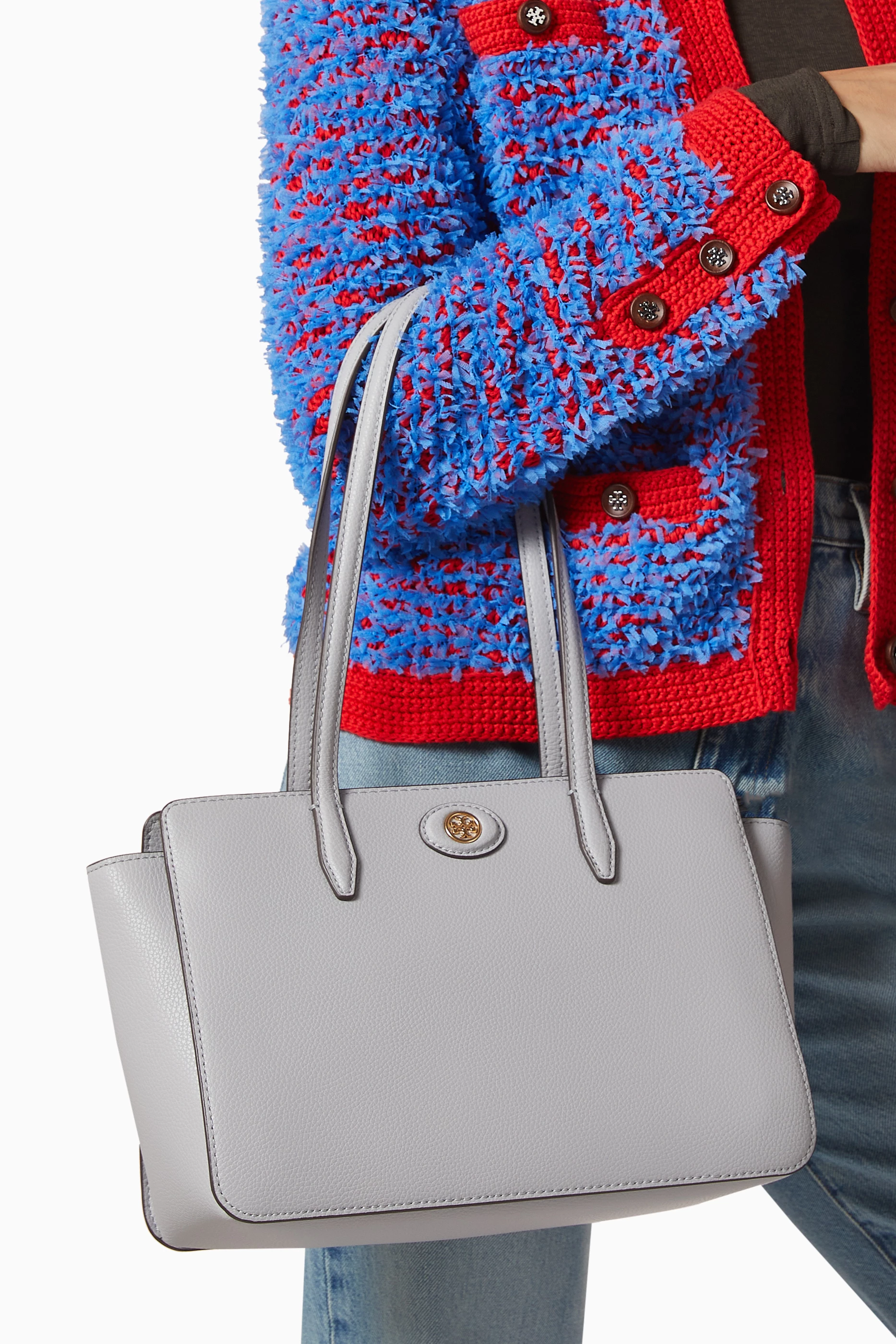 Tory burch small robinson tote discount