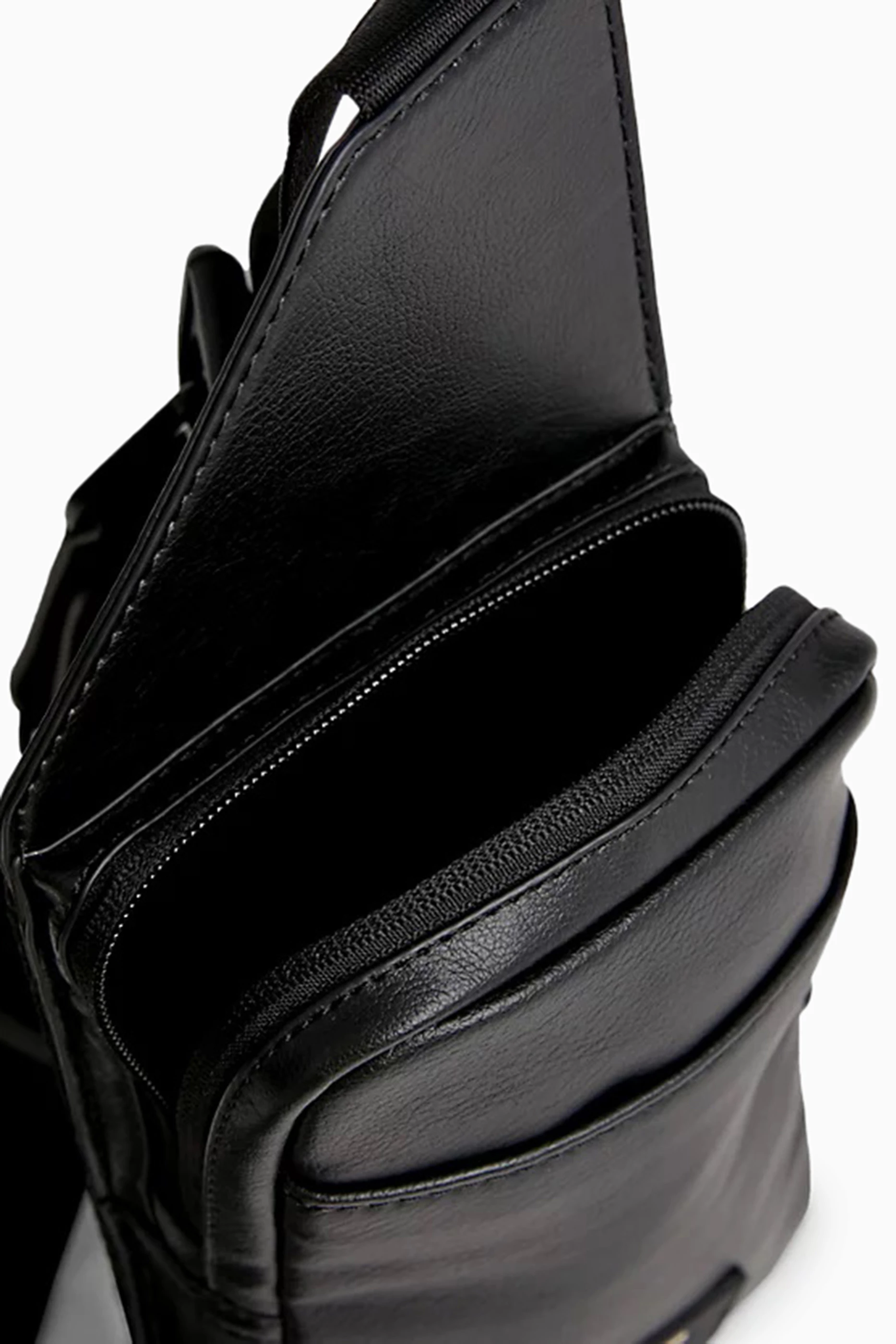 バッグ・カバンその他   Men's Black CKJ Tagged Phone Crossbody HP2073 0 Calvin Klein CKJ Mono Textured Phone Crossbody Bag Black