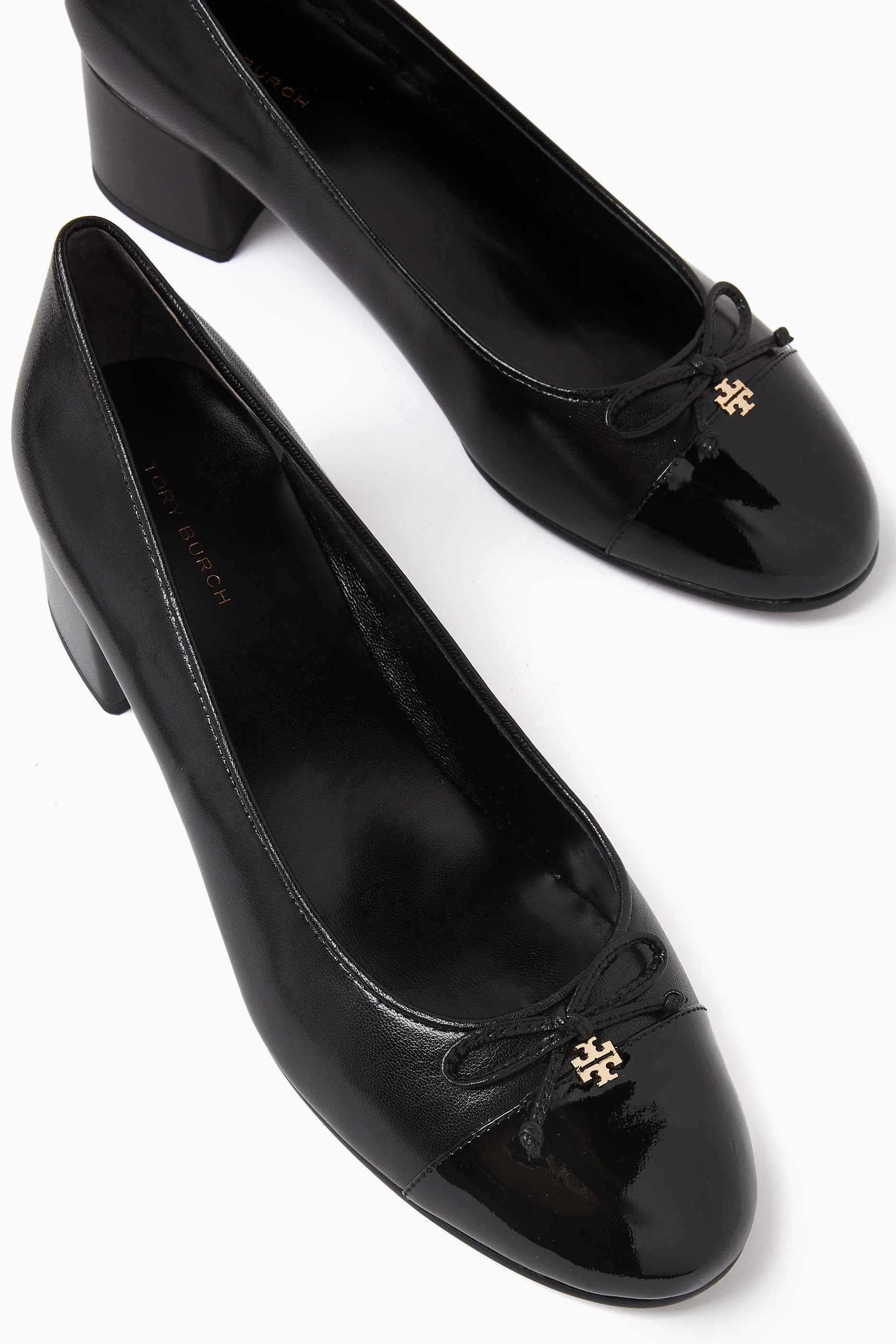 Tory burch chelsea pump black cheap