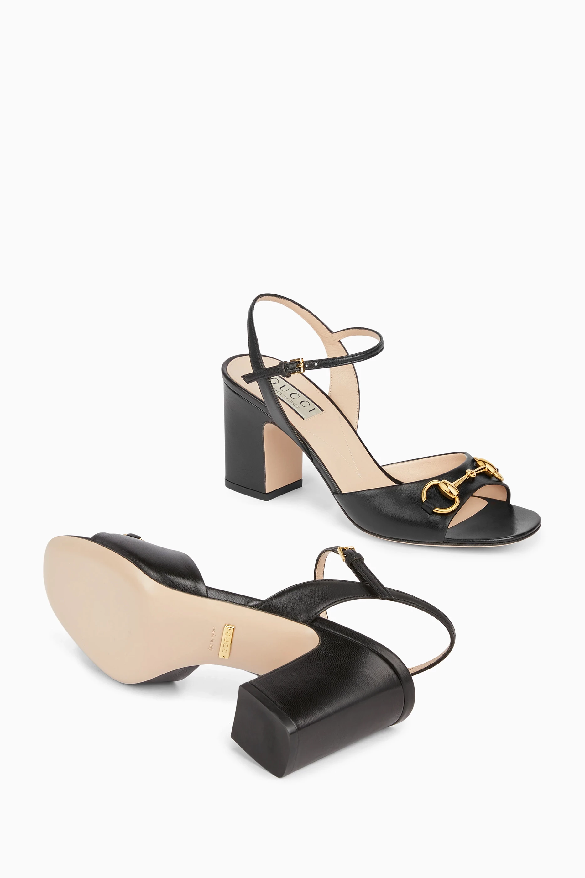 Gucci block heel top