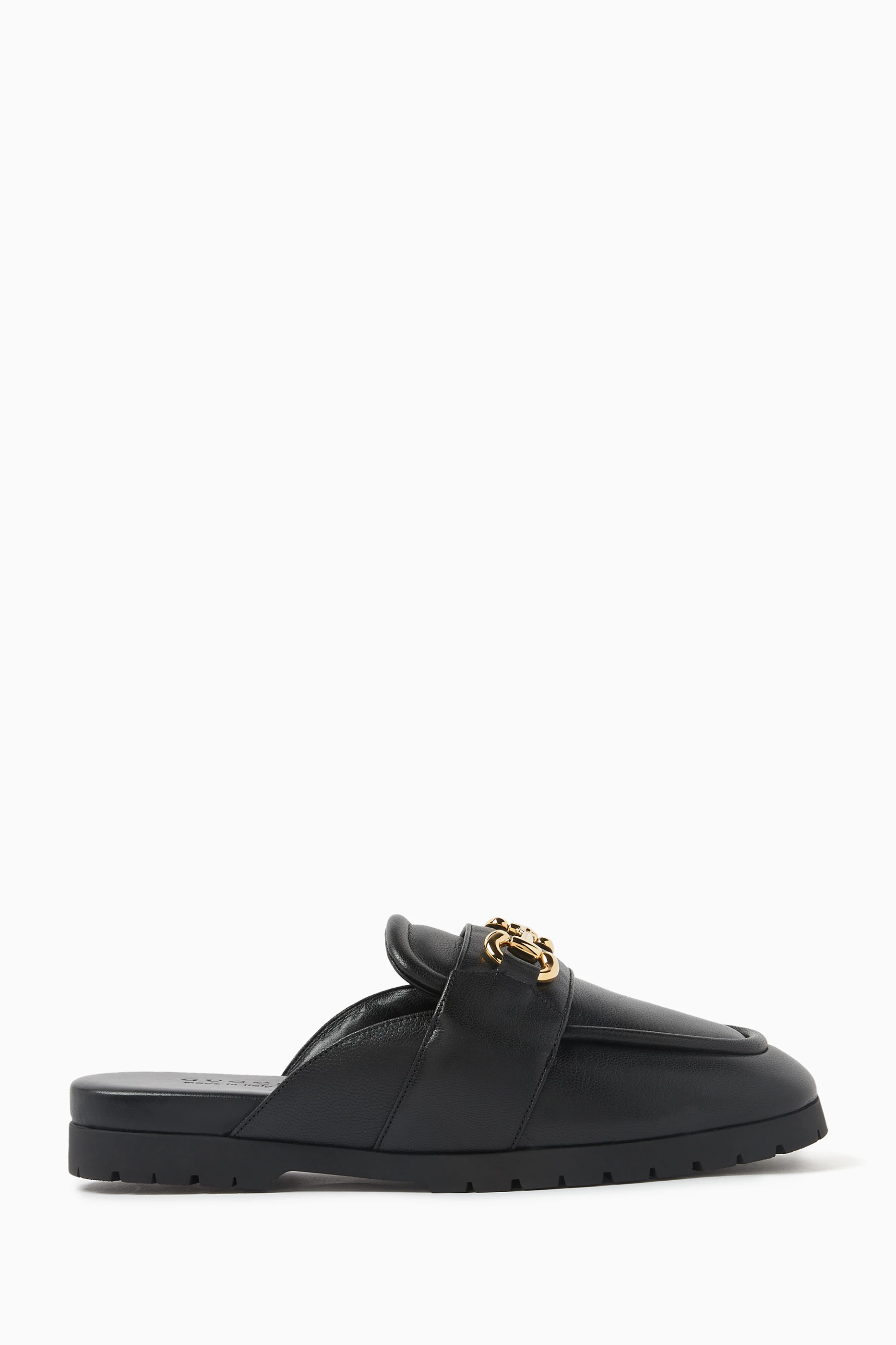 Gucci black slippers hot sale