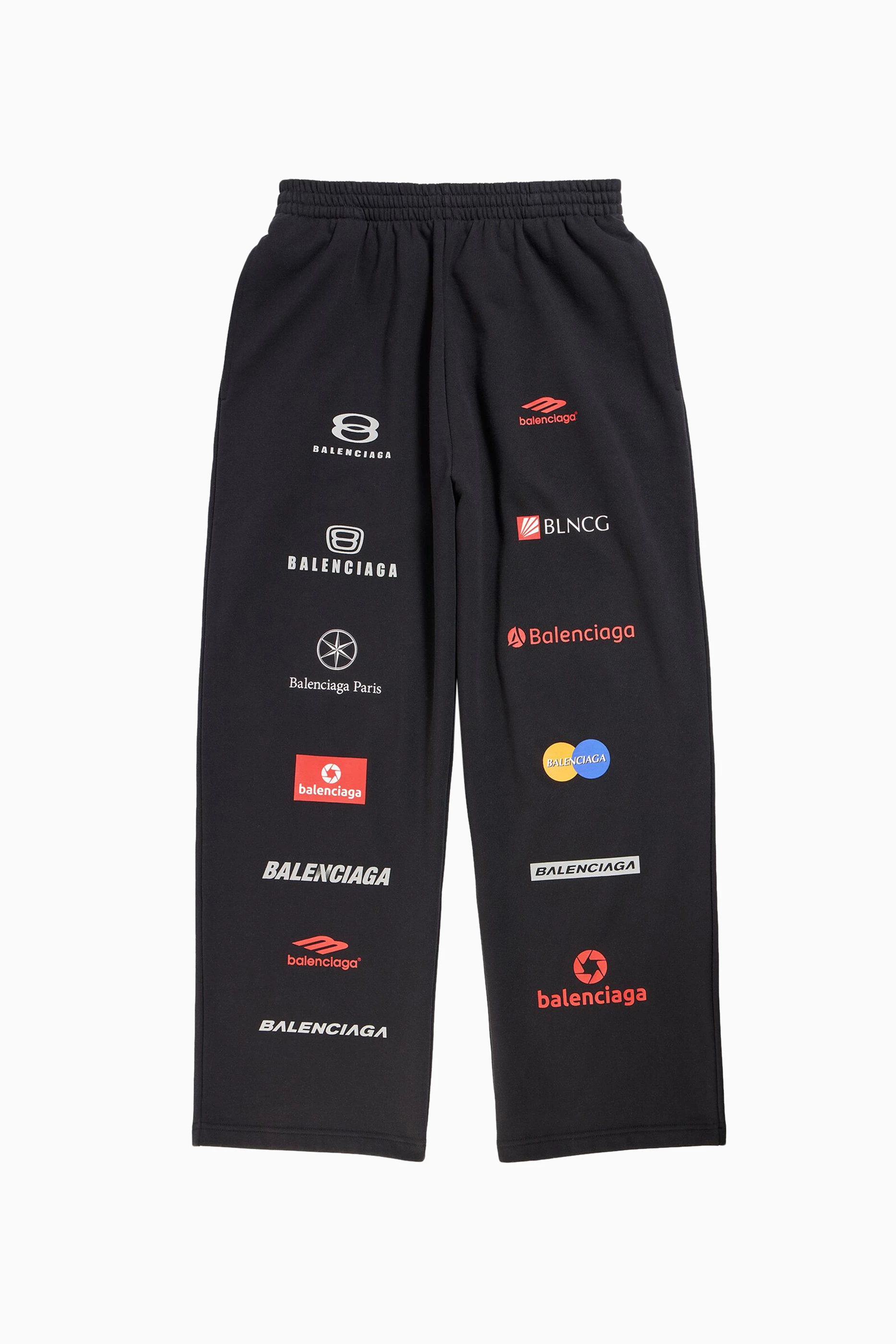 Buy Balenciaga Black Unisex Top League Baggy Sweatpants in Cotton 