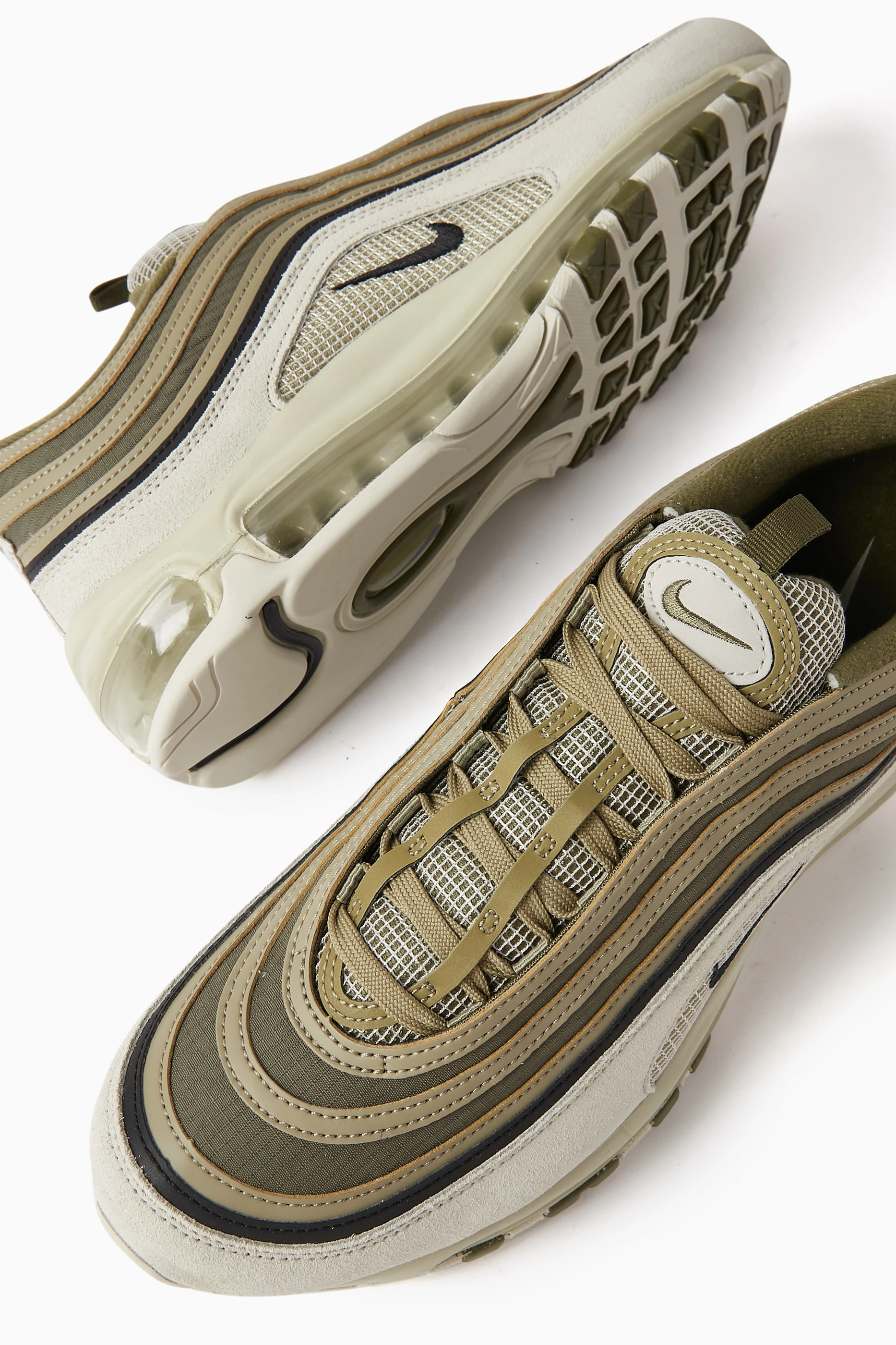 Buy Nike Neutral Air Max 97 Sneakers in Mesh and Leather For Men Online Ounass Saudi