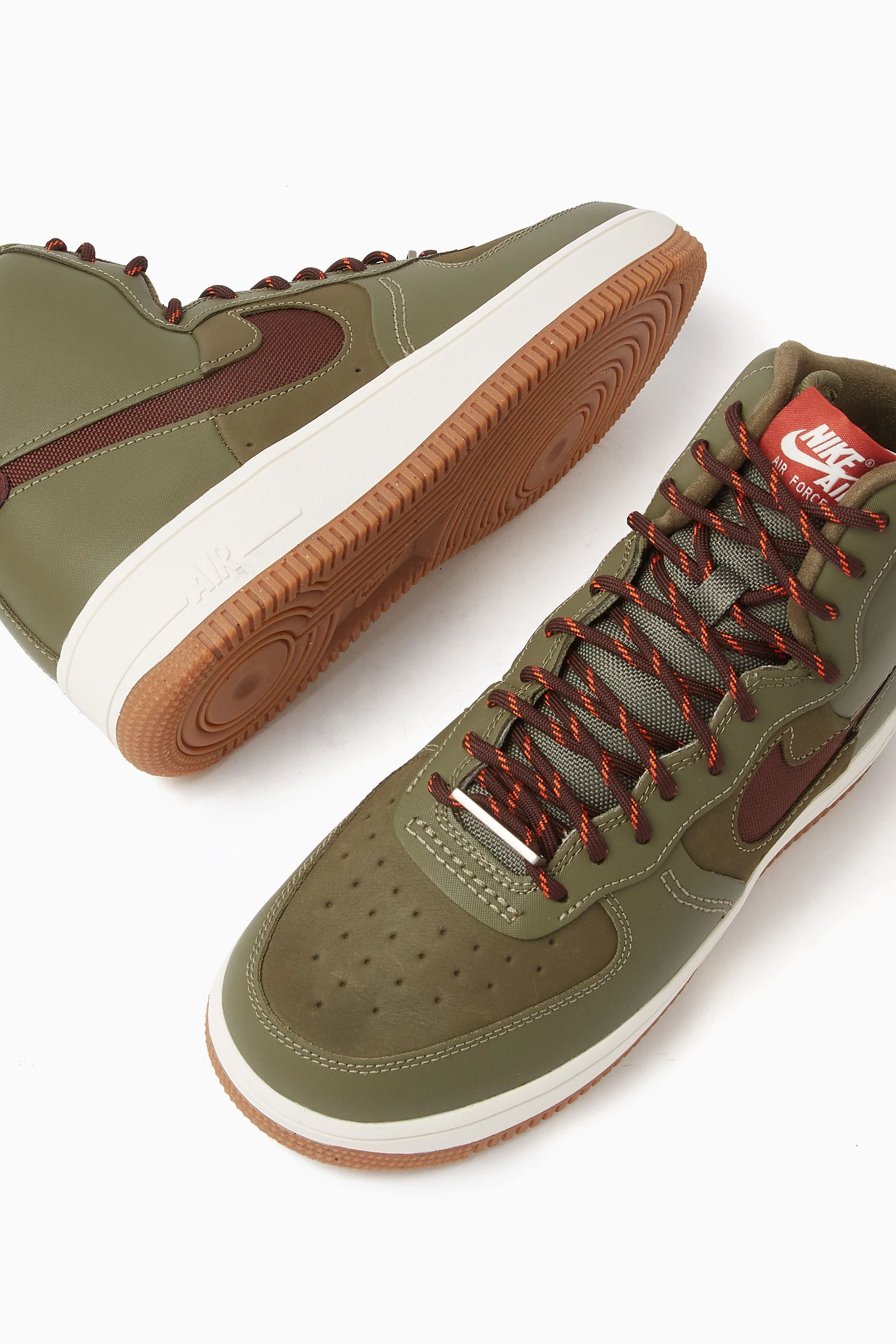Buy Nike Multicolour Air Force 1 Sculpt Wild Sneakers in Suede For Women Online Ounass Saudi