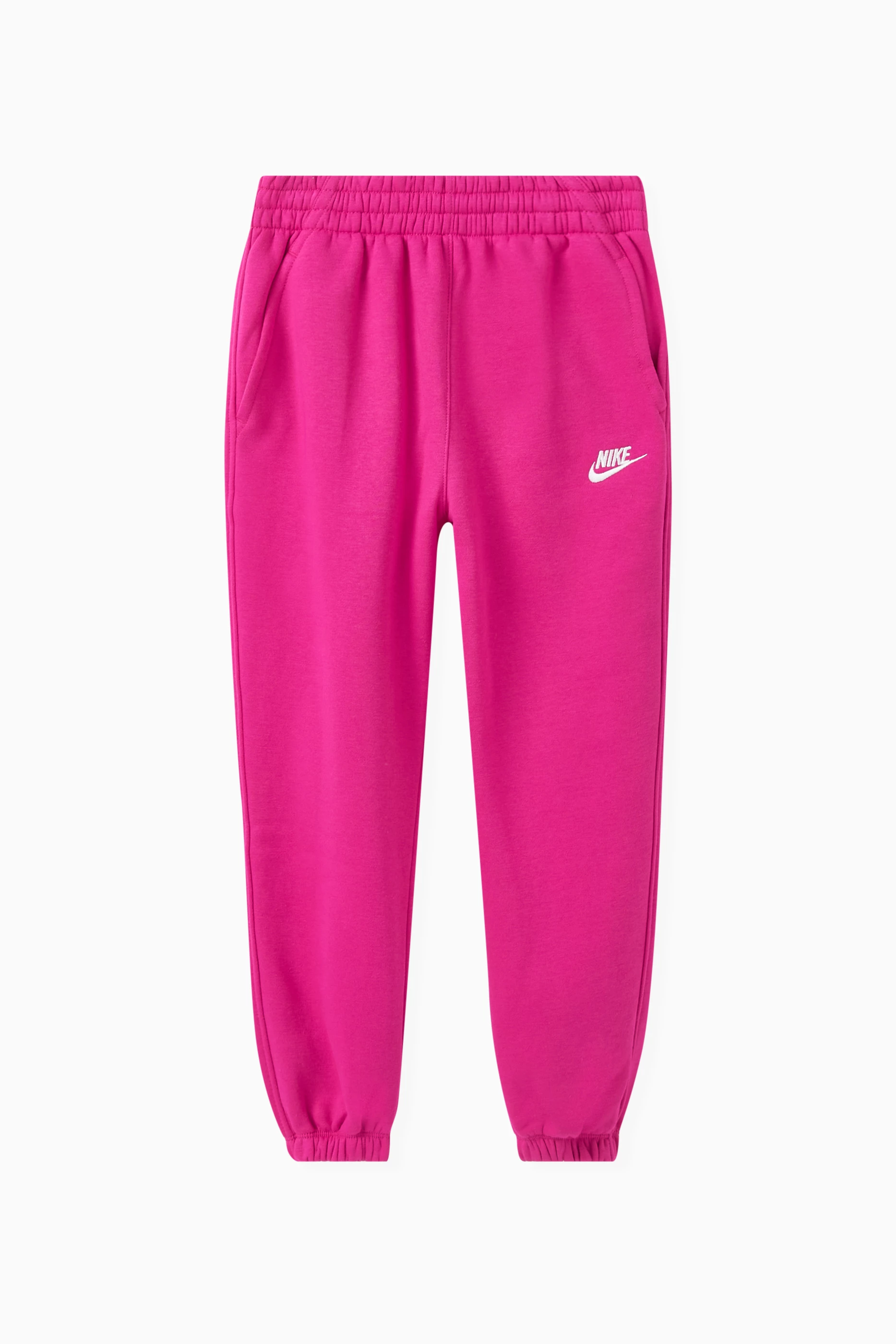 Hot pink nike joggers online