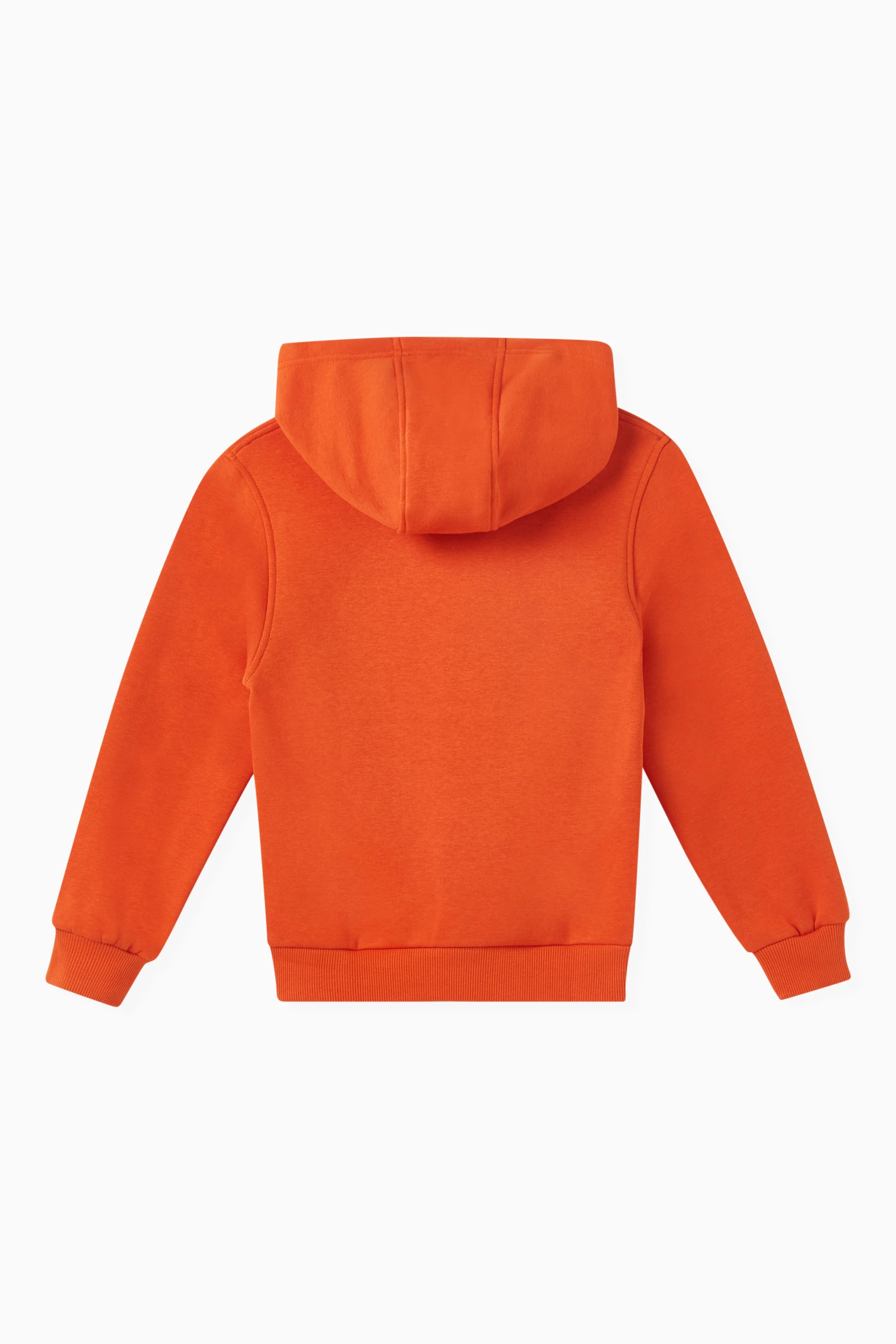 Nike sportswear club hoodie orange sale