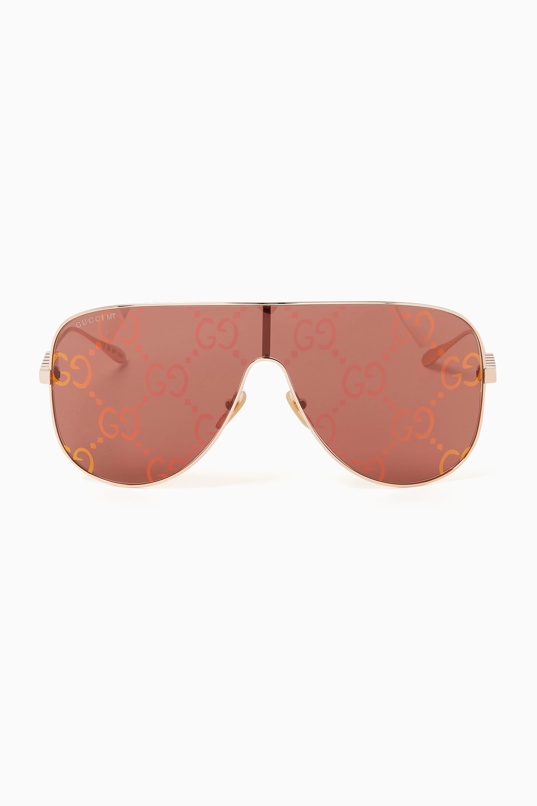 Gucci pink aviator sunglasses store