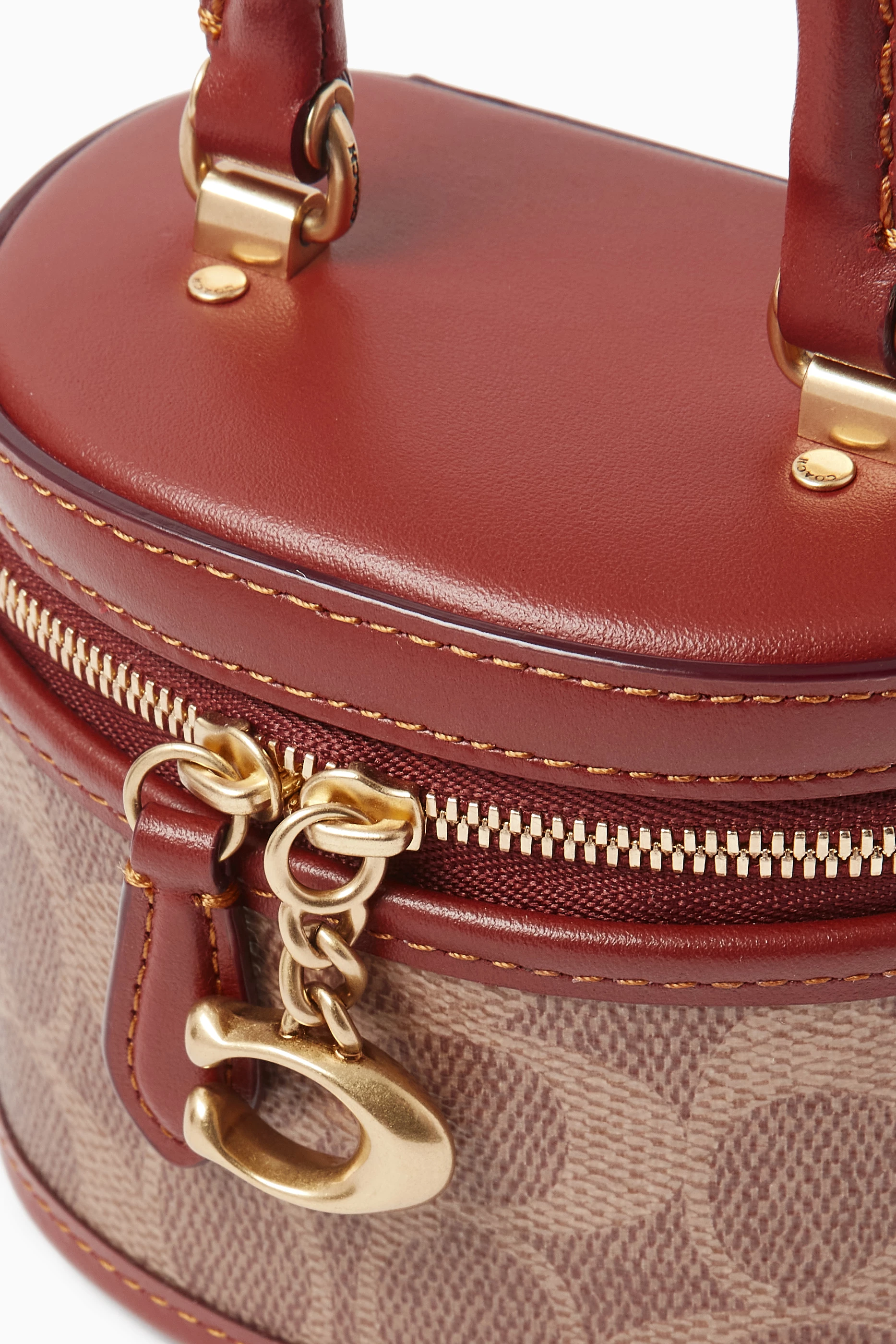 Buy Coach Brown Trail 12 Crossbody. Bag in Signature Canvas For Women Online Ounass Saudi