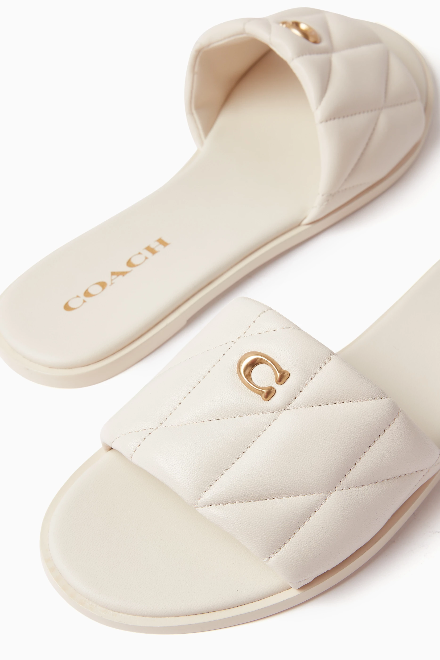 Coach slides for women deals