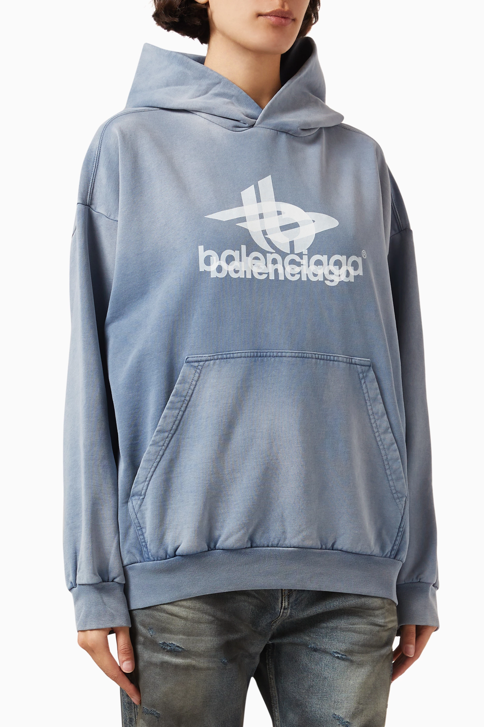 BALENCIAGA layered sports sweat 【公式通販】