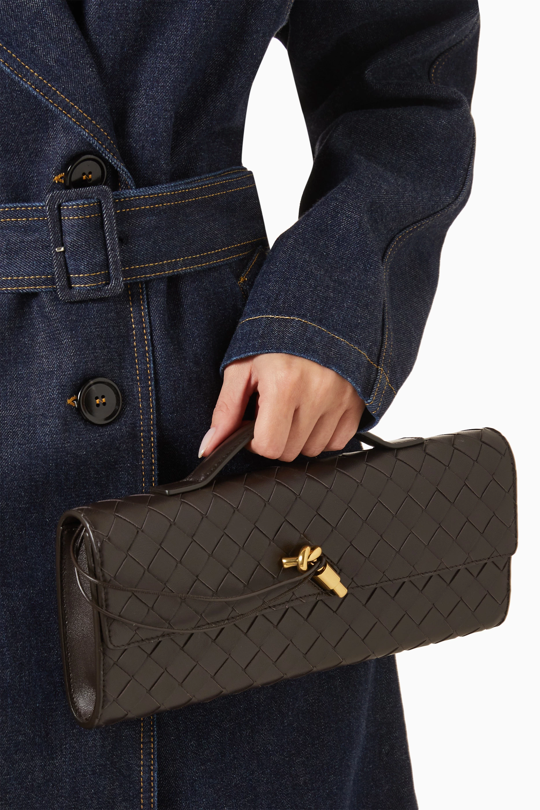 New bottega clutch shop