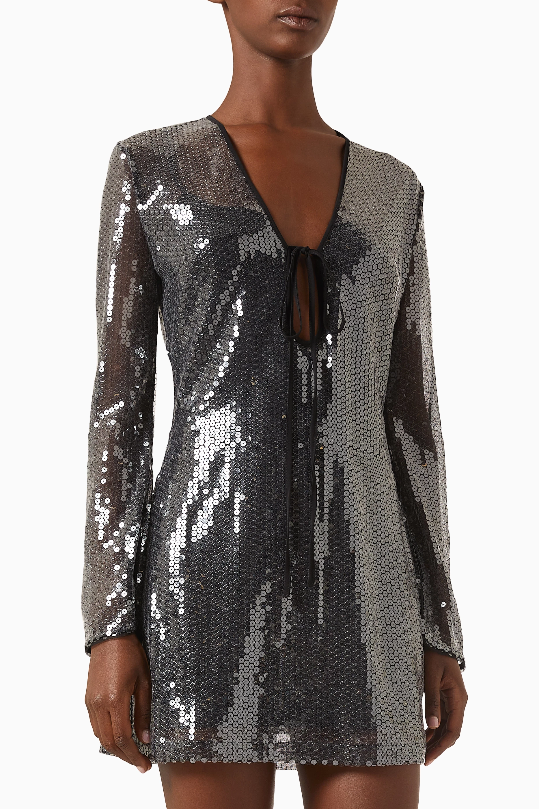 Misha collection sequin dress shop