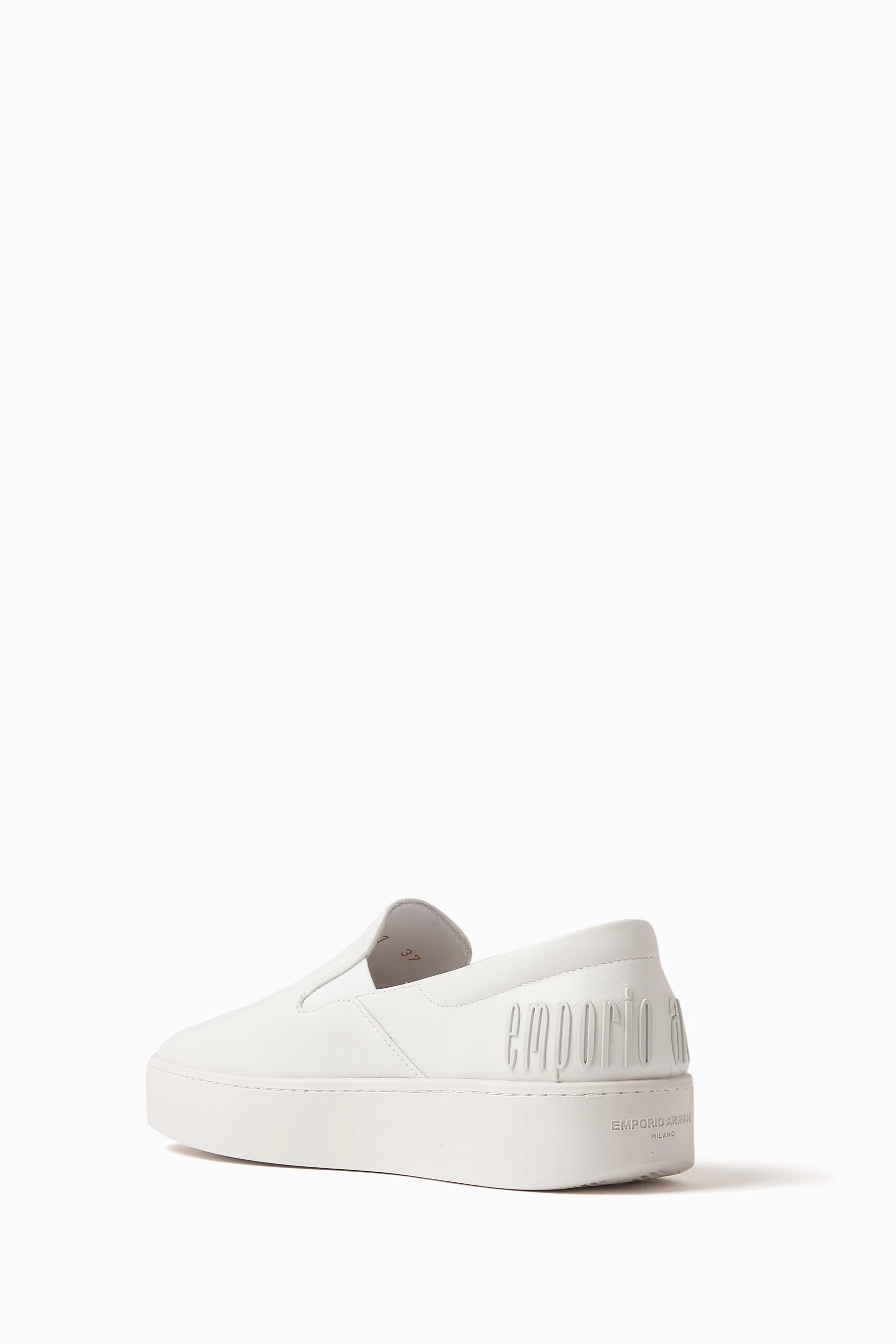Emporio armani slip on sneakers top