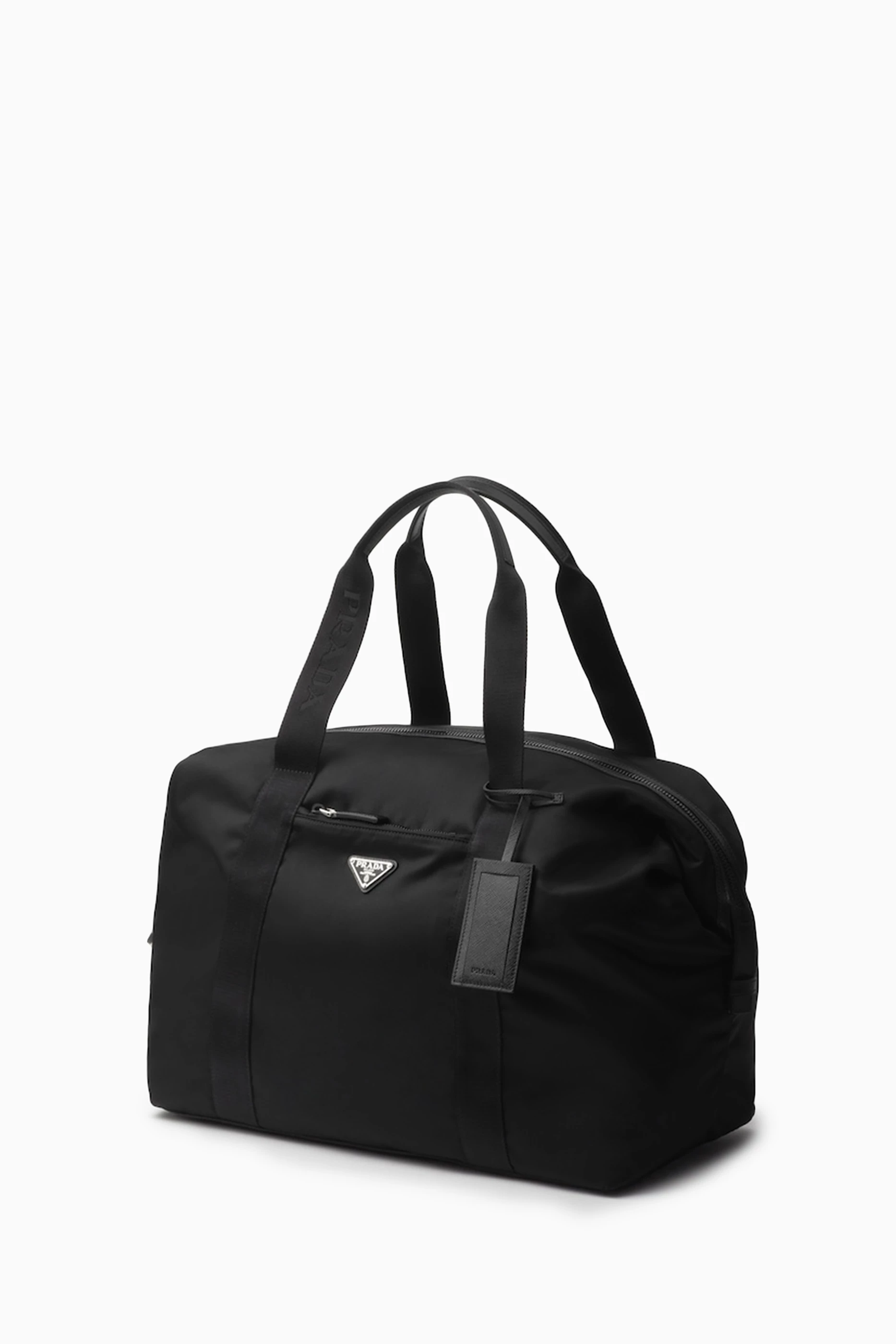 Buy Prada Black Gym Duffle Bag in Regenerated Nylon For Men Online Ounass Saudi