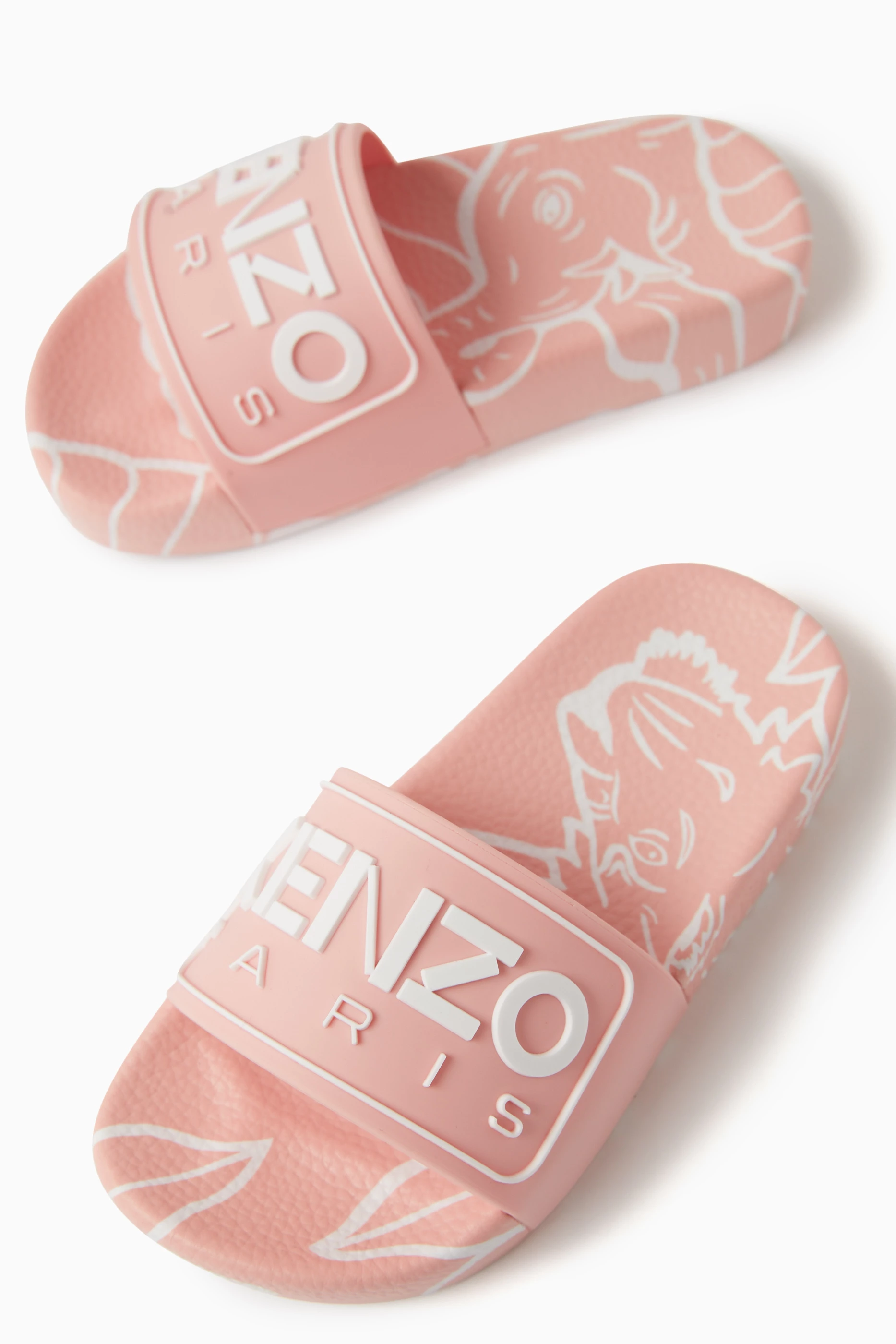 Pink kenzo sliders online