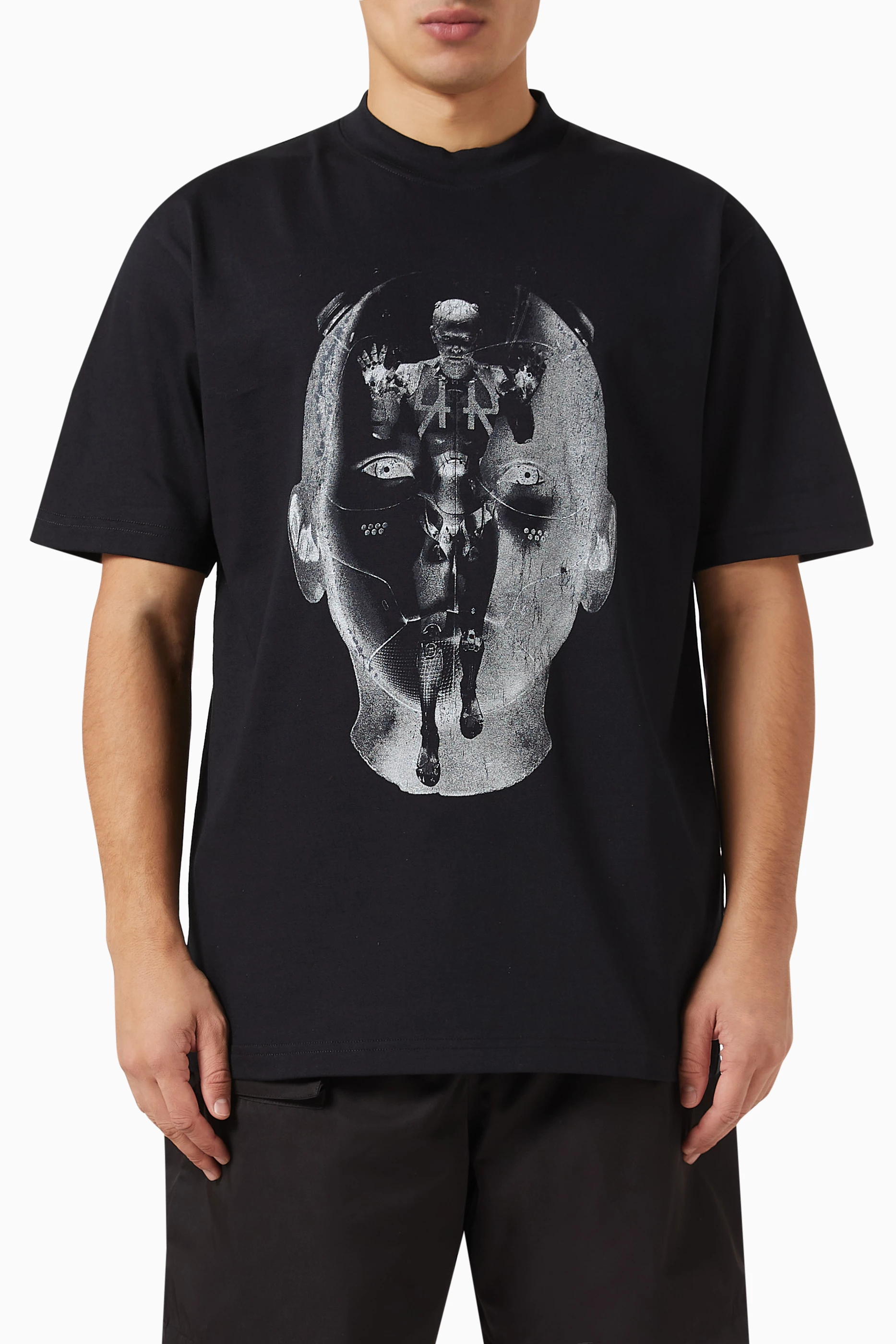 Buy 44 Label Group Black x Anyma Consciousness T-shirt in
