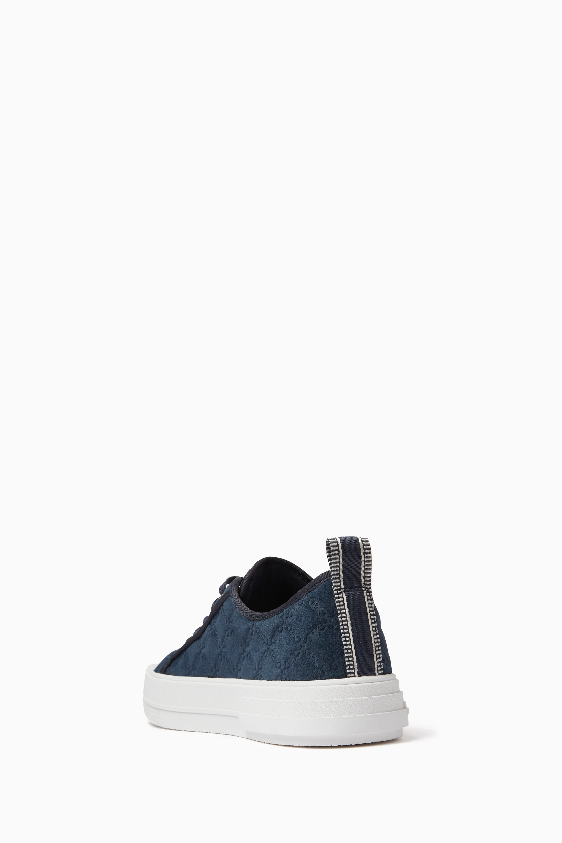 【Michael Kors】Evy Empire Logo Embossed Suede Sneaker Evy Empire Signature Logo Sneaker | Michael Kors Canada [CA]
