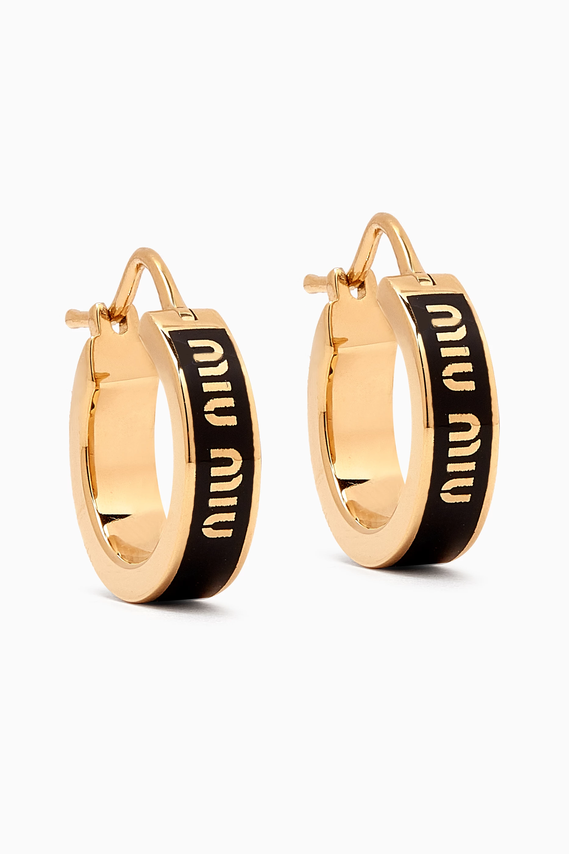 【ｍiuｍiu】Miu Logo earrings miu miu earrings | eBay