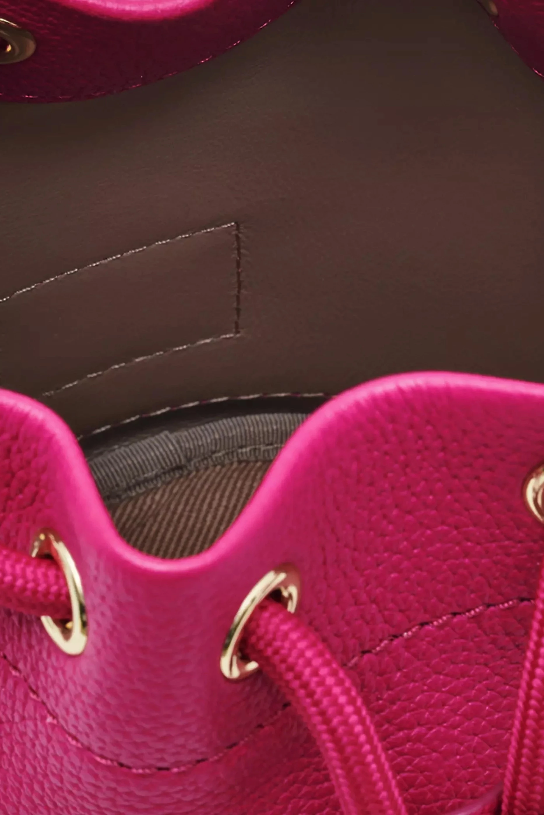 Hot pink bucket bag online