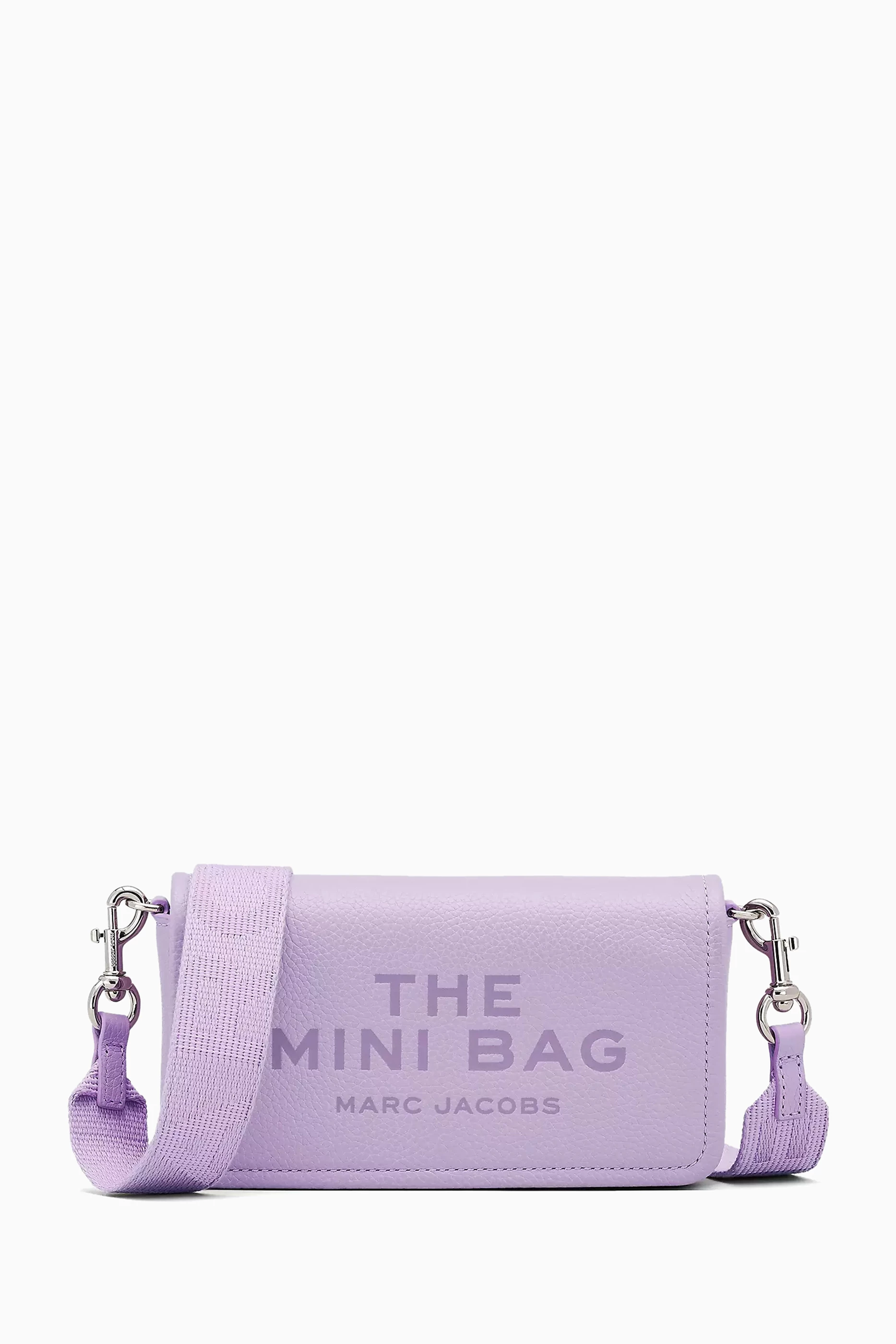 Buy Marc Jacobs Purple The Mini Crossbody Bag in Leather For Women
