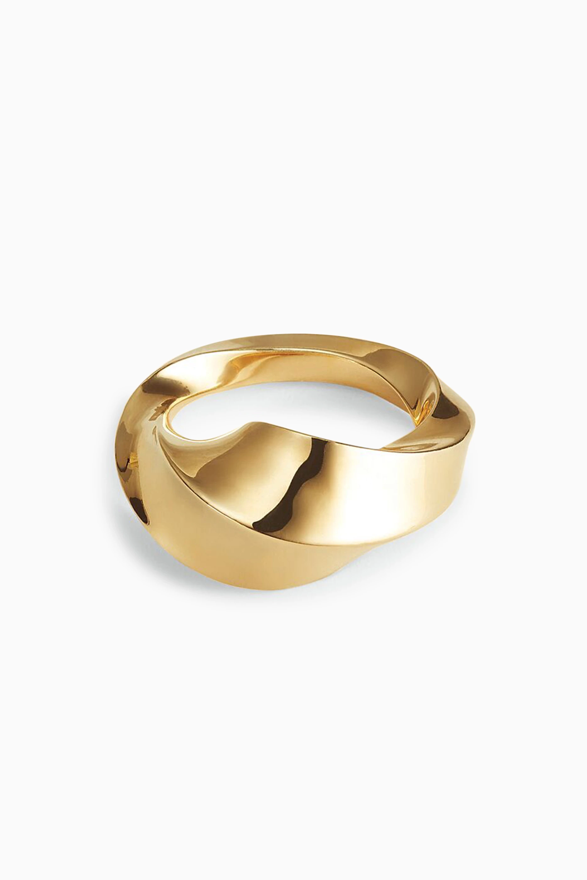アクセサリー OLD Bottega Veneta SPIRAL RING OLD Bottega Veneta SPIRAL RING（Spiral Gold-Plated Ring By