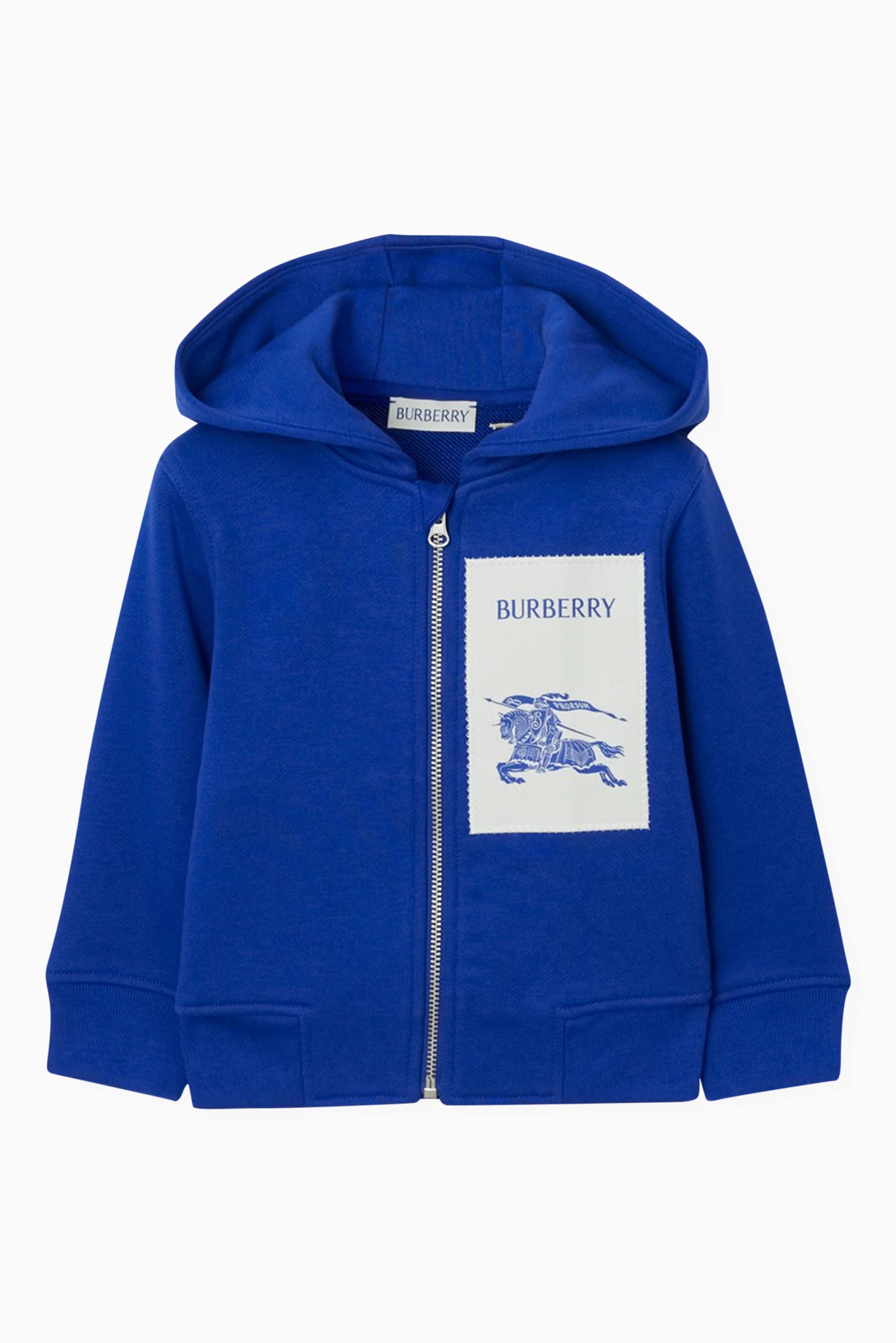 Burberry blue sweatshirt best sale
