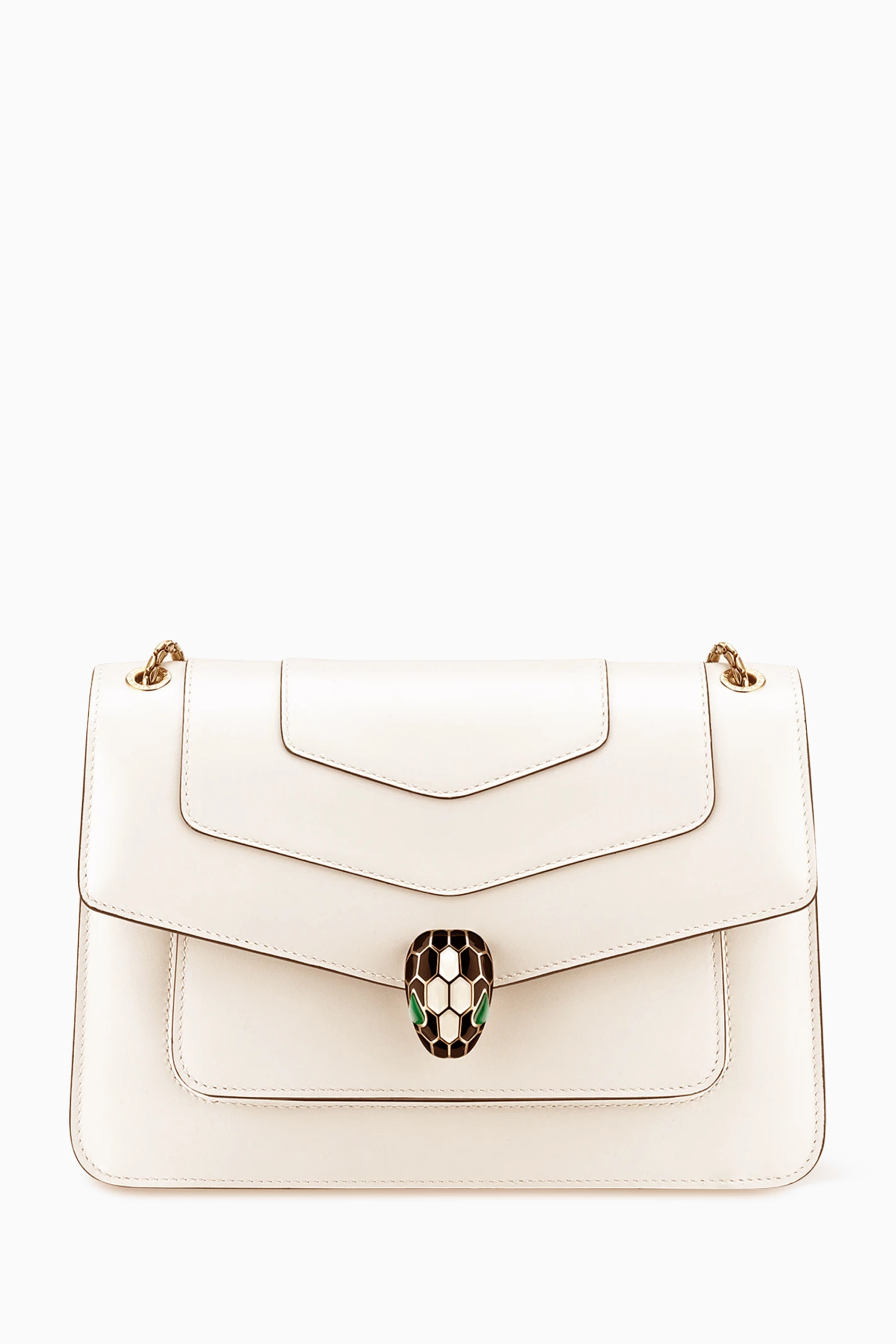 Bvlgari white bag deals