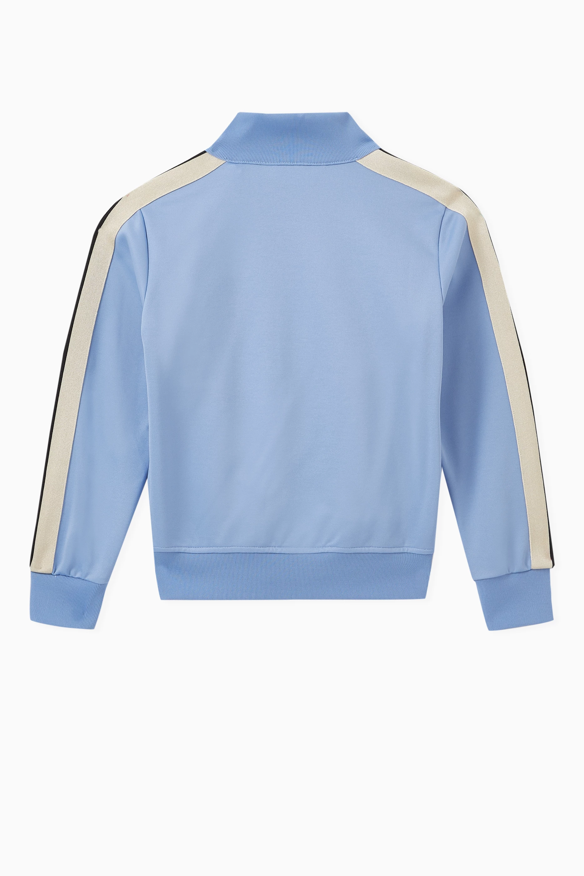 Buy Palm Angels Blue Logo Print Track Jacket in Cotton blend For Boys Online Ounass Saudi
