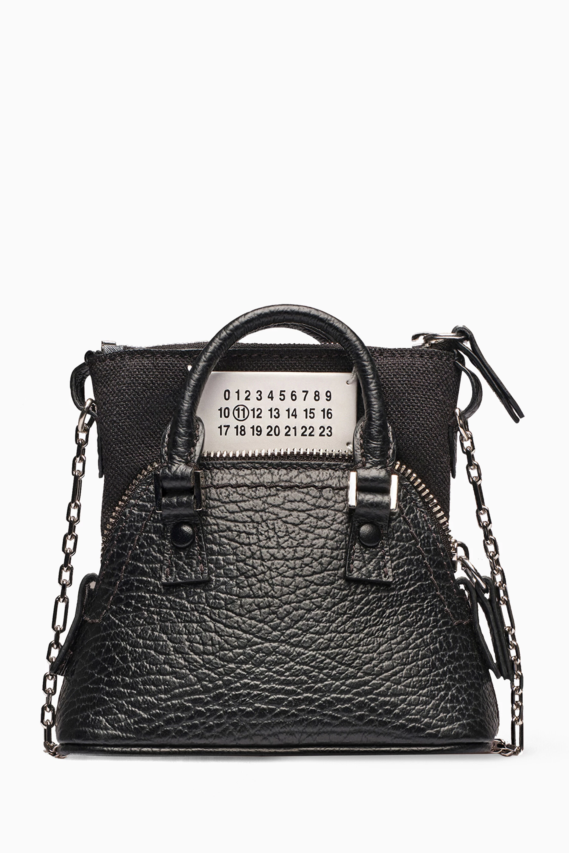 Buy Maison Margiela Black 5AC Classique Baby Shoulder Bag in Leather For Women Online Ounass Saudi