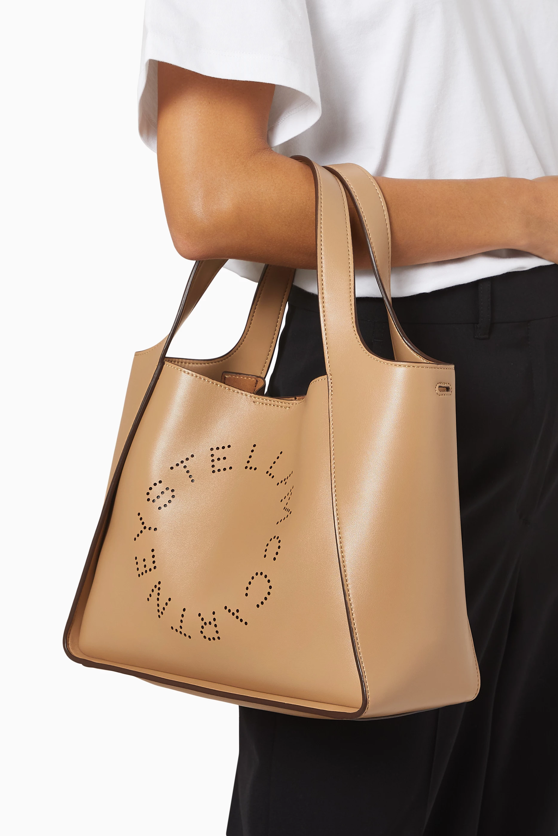 Buy Stella McCartney Neutral Logo Crossbody Bag For Women Online Ounass Saudi